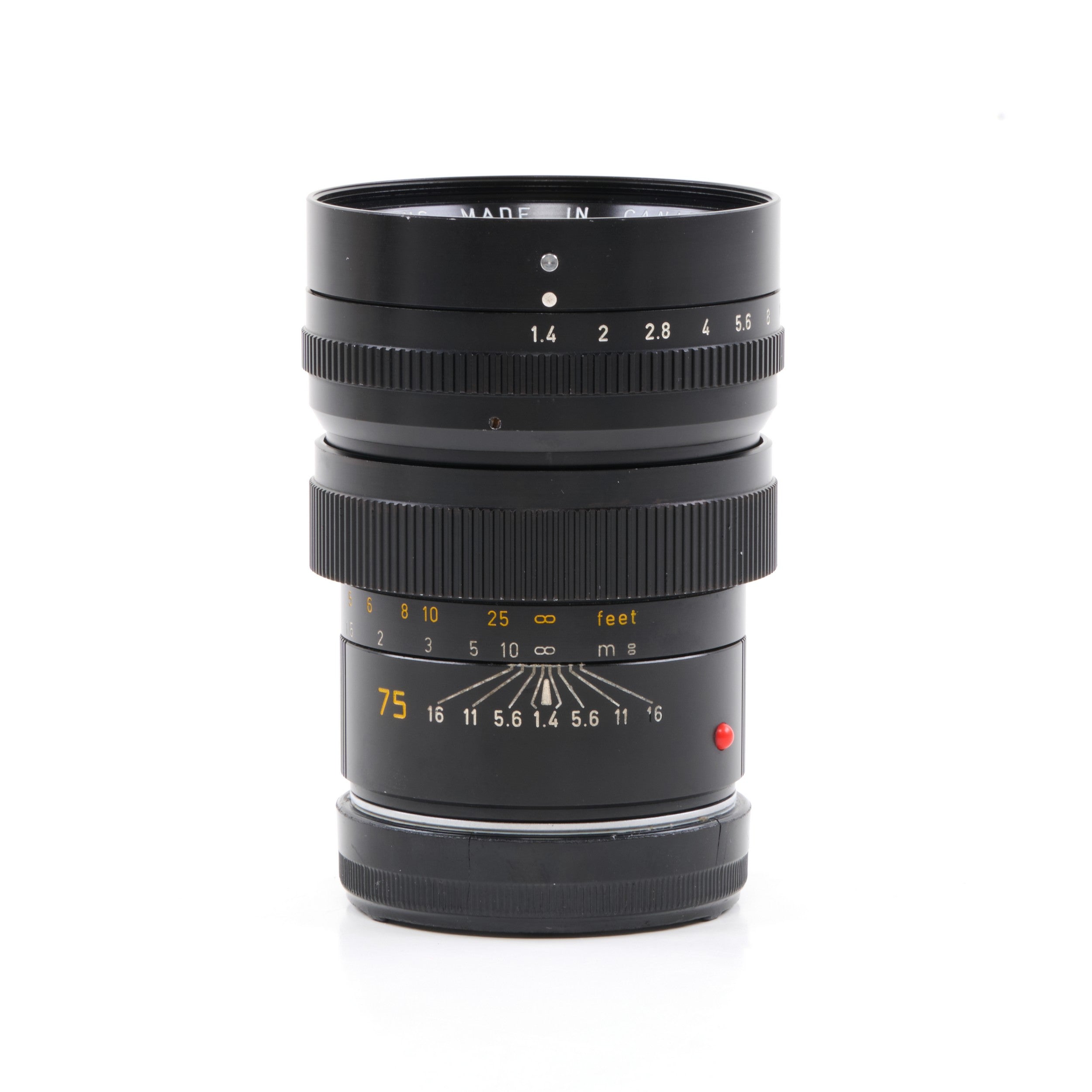 Leitz 75mm f1.4 Summilux-M 1st Version