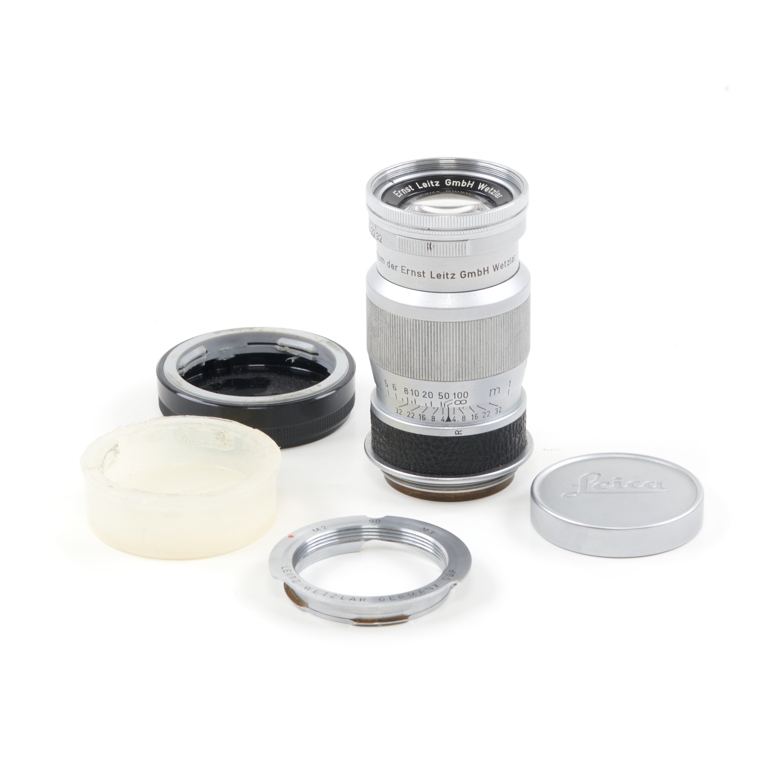 Leitz 90mm f4 Elmar M39 Prototype 3 Element Lens Eigentum der Ernst Leitz GmbH Wetzlar