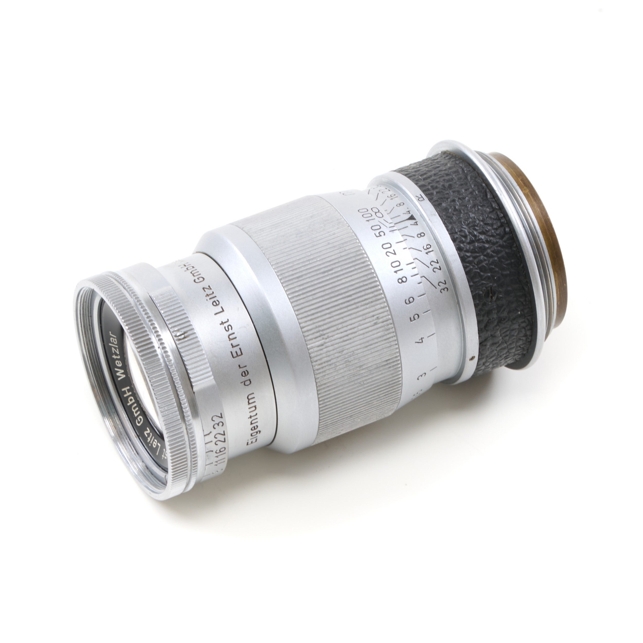 Leitz 90mm f4 Elmar M39 Prototype 3 Element Lens Eigentum der Ernst Leitz GmbH Wetzlar