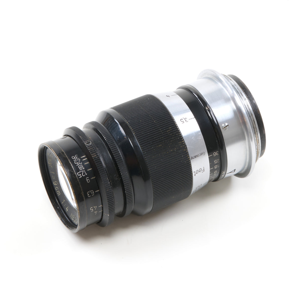 Leitz 90mm f4 Elmar + Box