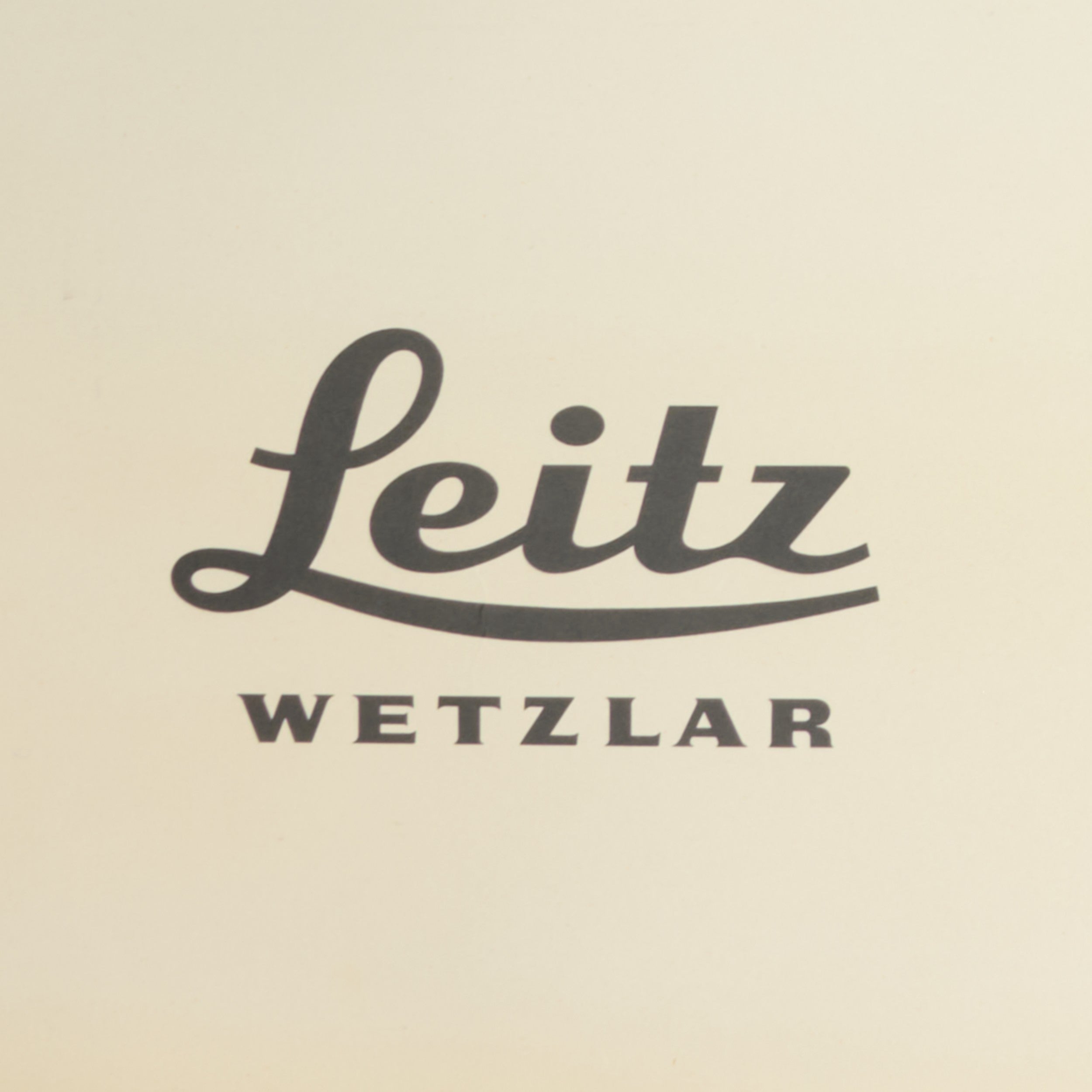 Leitz Large Universal Toolmakers Microscope Model UWM Poster English 1960