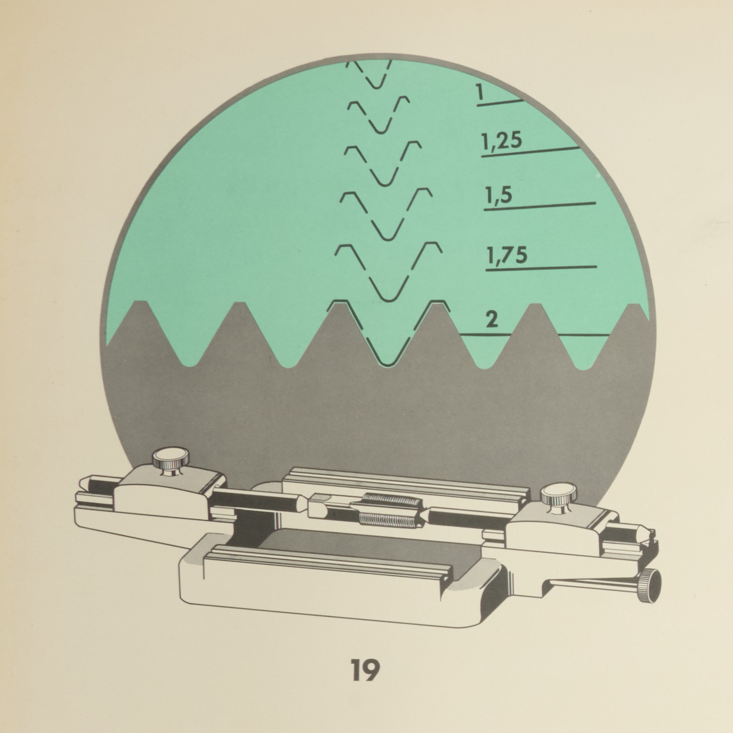 Leitz Large Universal Toolmakers Microscope Model UWM Poster German