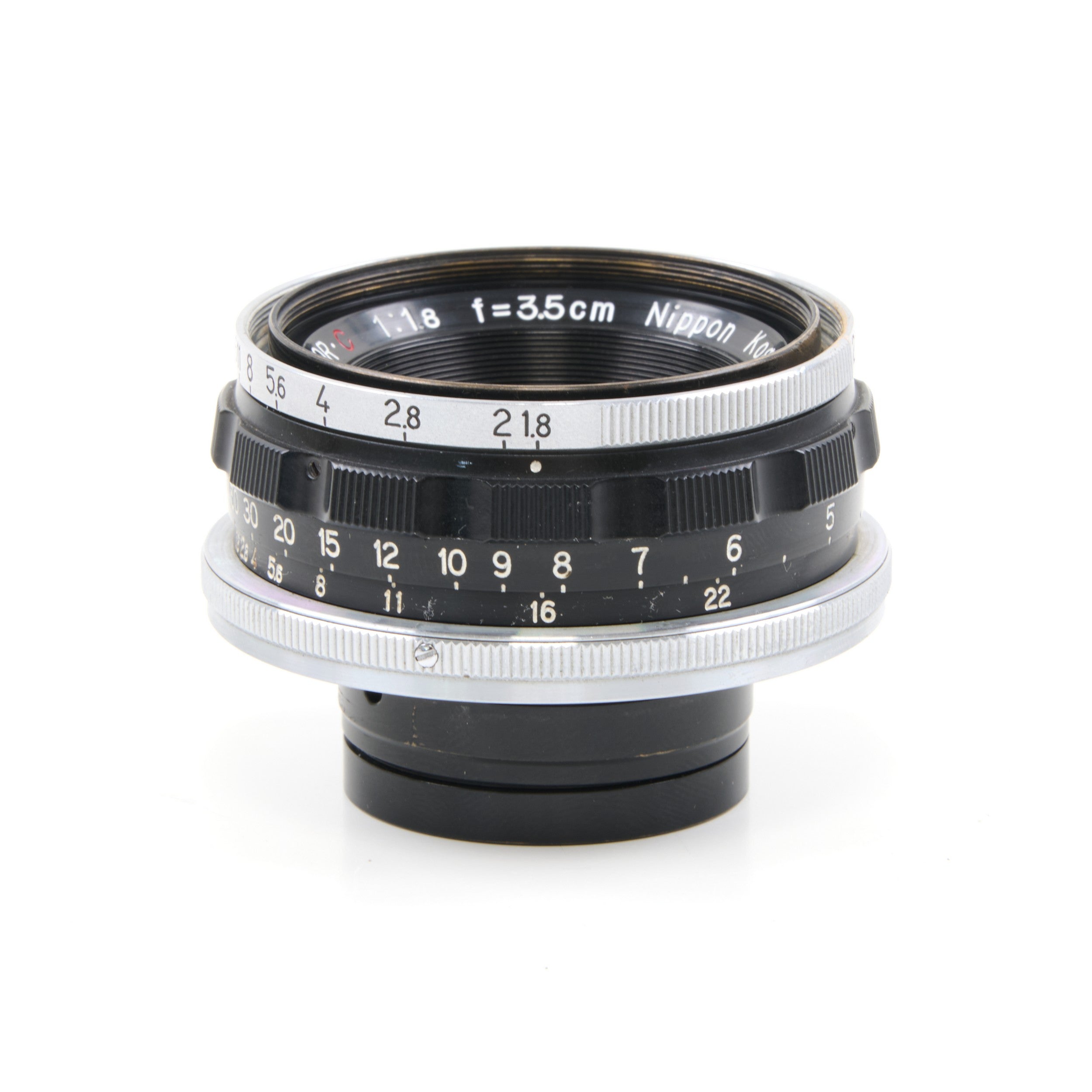 Nippon Kogaku W-Nikkor.C 35mm f1.8 For Nikon S Mount