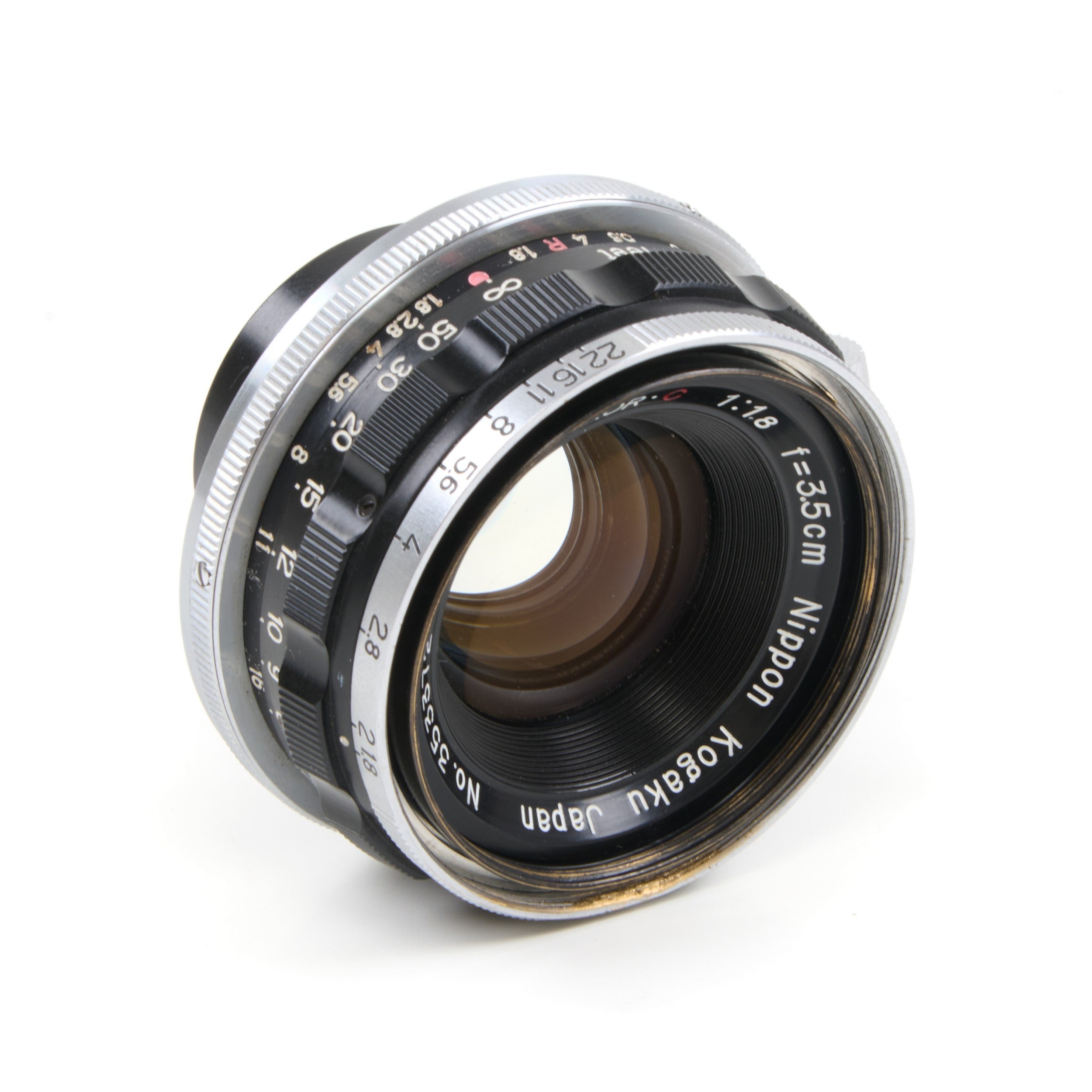 Nippon Kogaku W-Nikkor.C 35mm f1.8 For Nikon S Mount