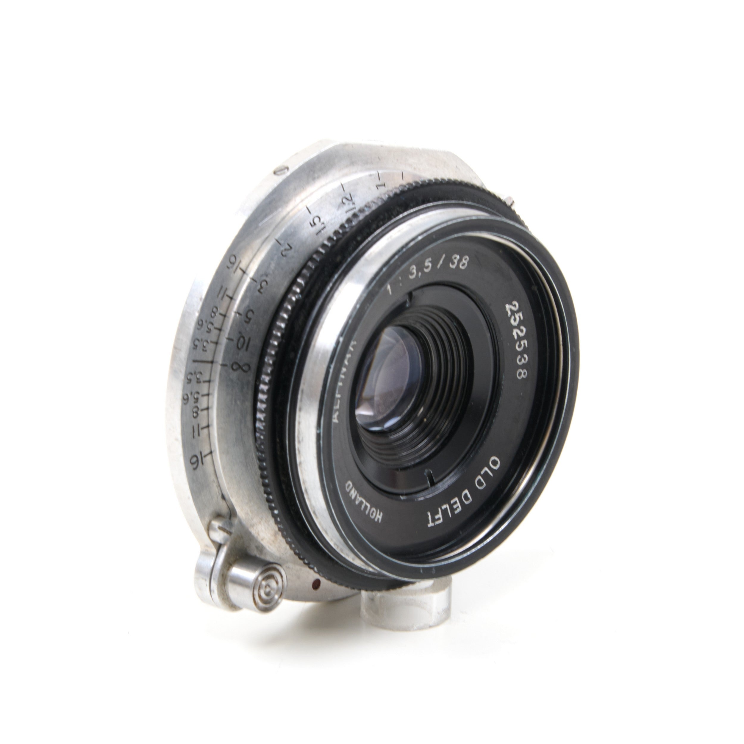Old Delft For ALPA 38mm f3.5 Alfinar Lens Reflex Mount