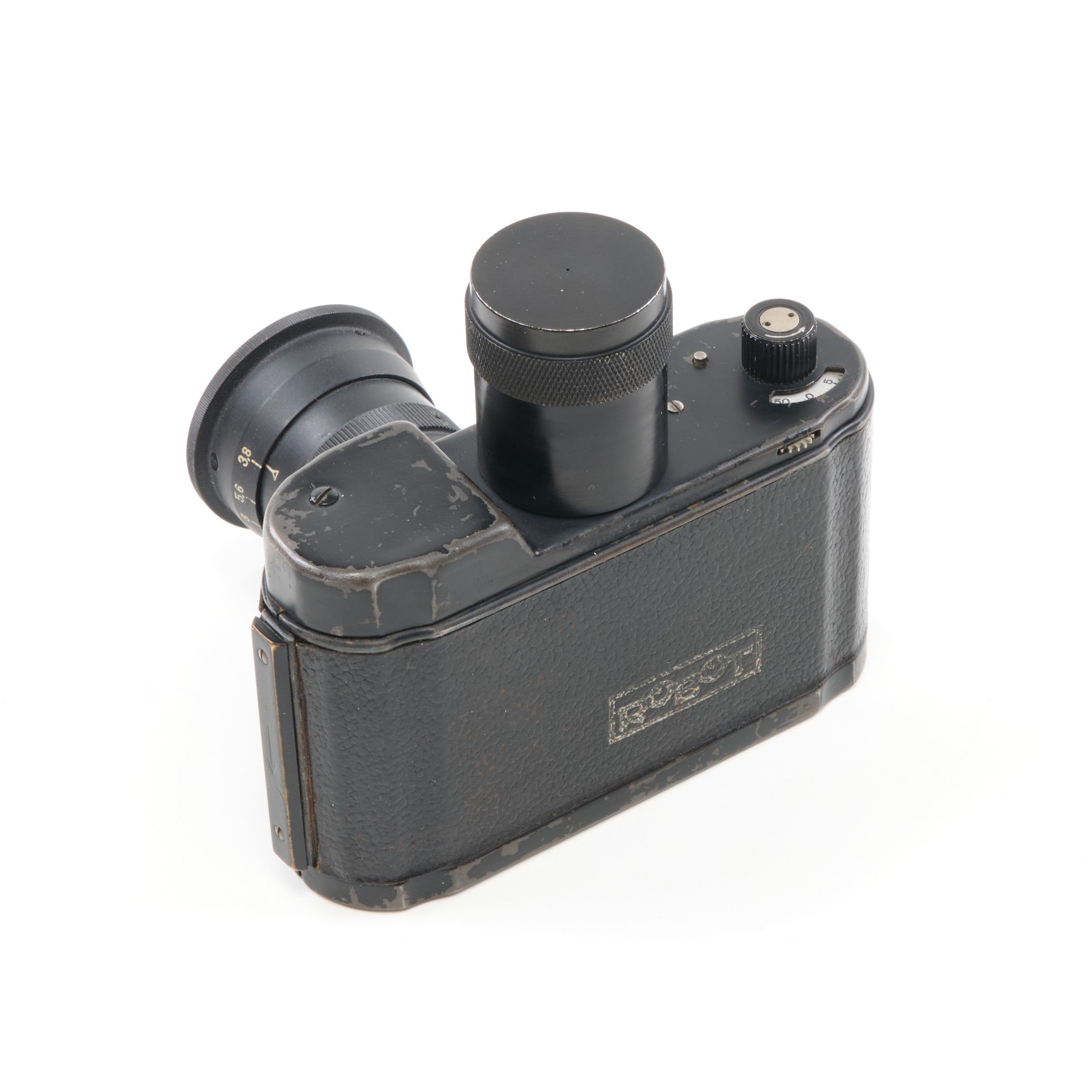 Robot II Luftwaffen-Eigentum + Schneider-Kreuznach 75mm f3.8 Tele-Xenar Luftwaffen-Eigentum