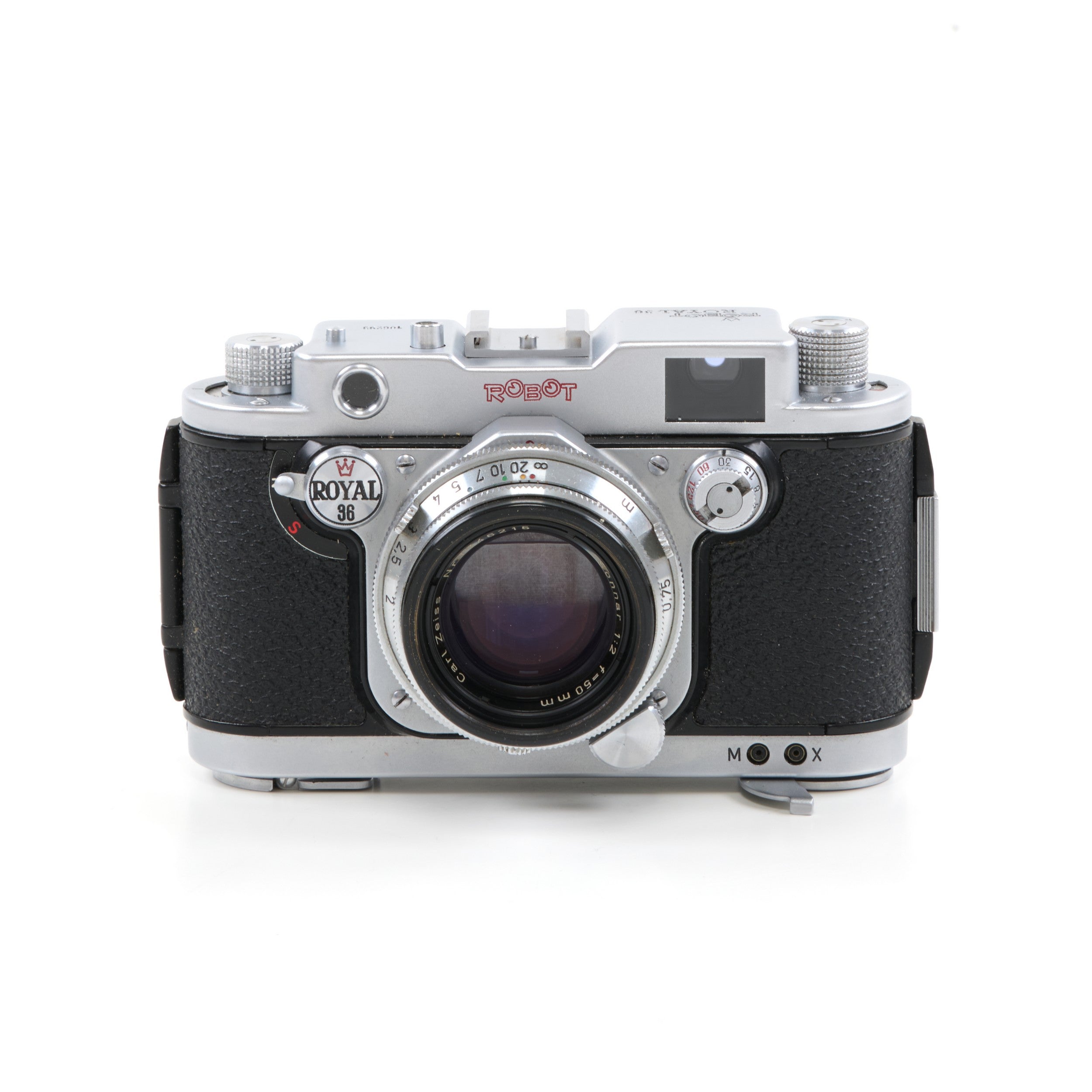 Robot Royal 36 With Continuous Firing Mode + Carl Zeiss 50mm f2 Sonnar + Box