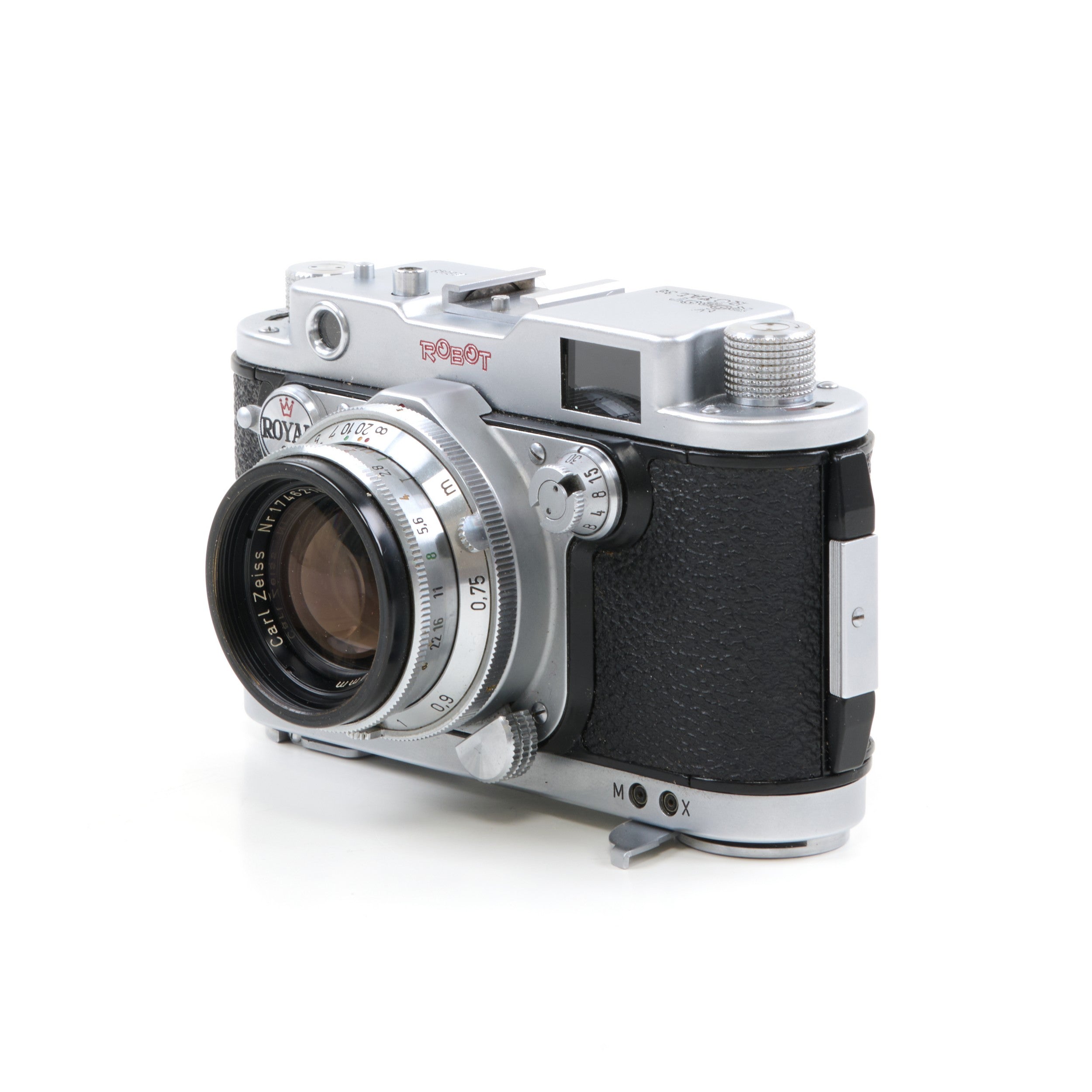 Robot Royal 36 With Continuous Firing Mode + Carl Zeiss 50mm f2 Sonnar + Box