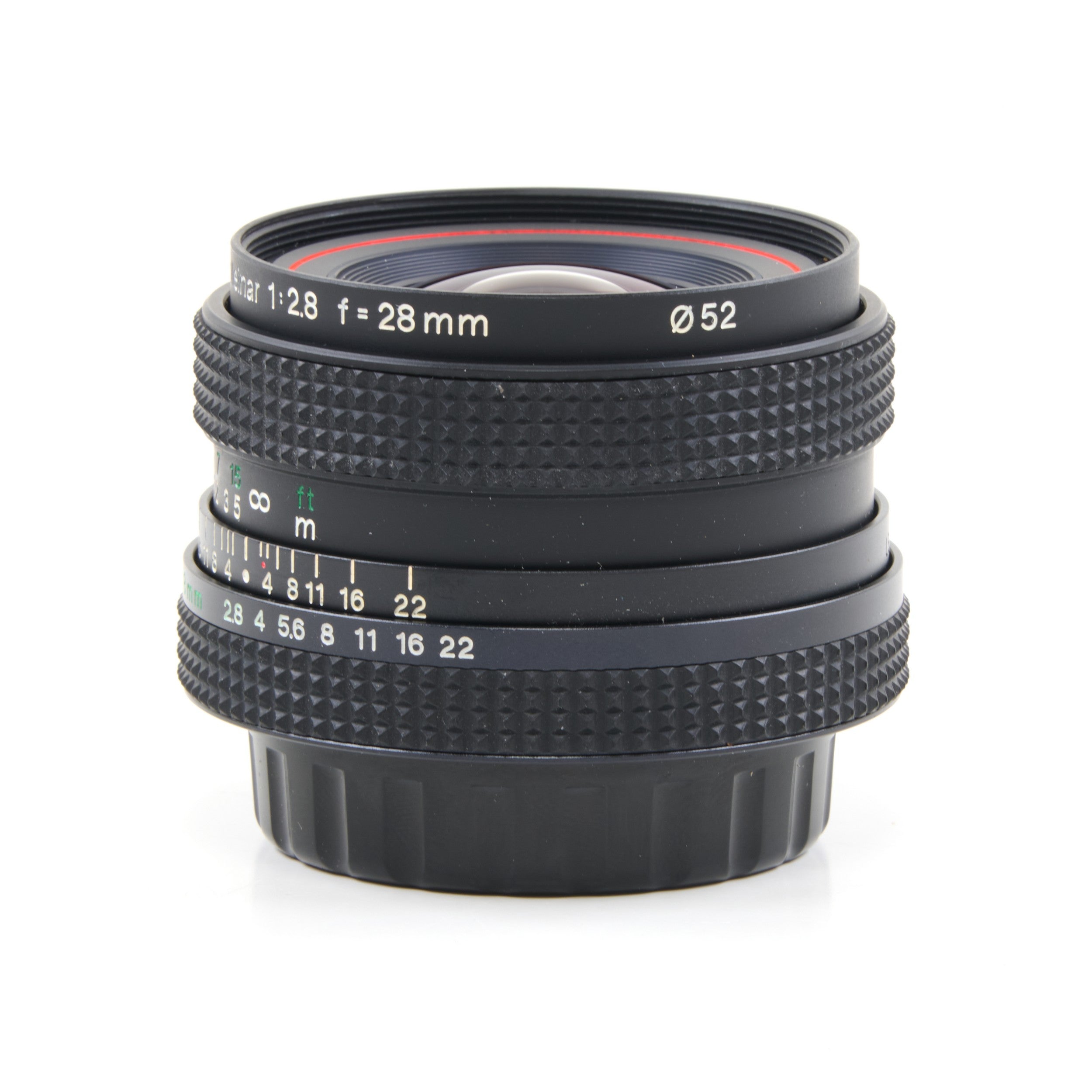 Rollei HFT Rolleinar 28mm f2.8 Red QBM + Box