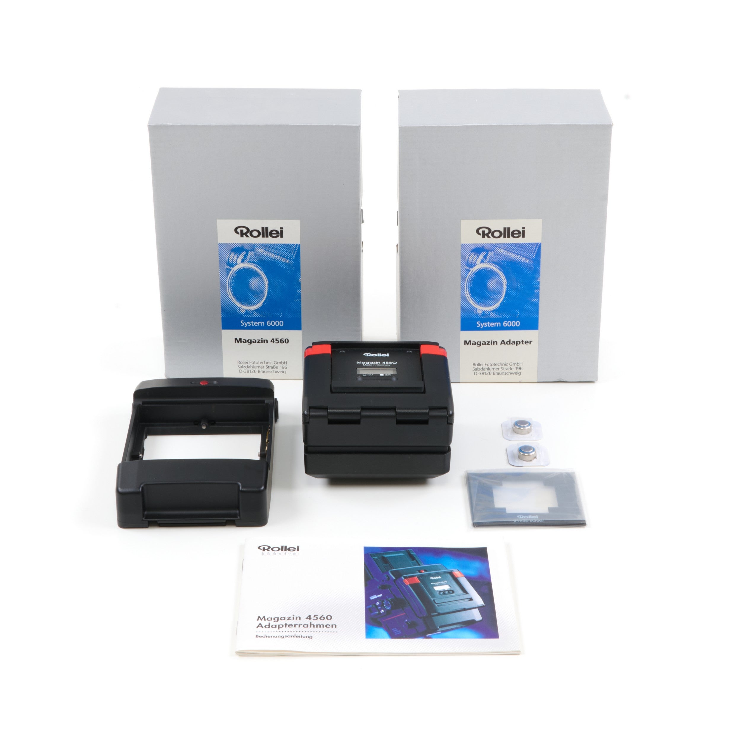 Rollei Filmmagazin 4560 Set For Rollei 6000 Series