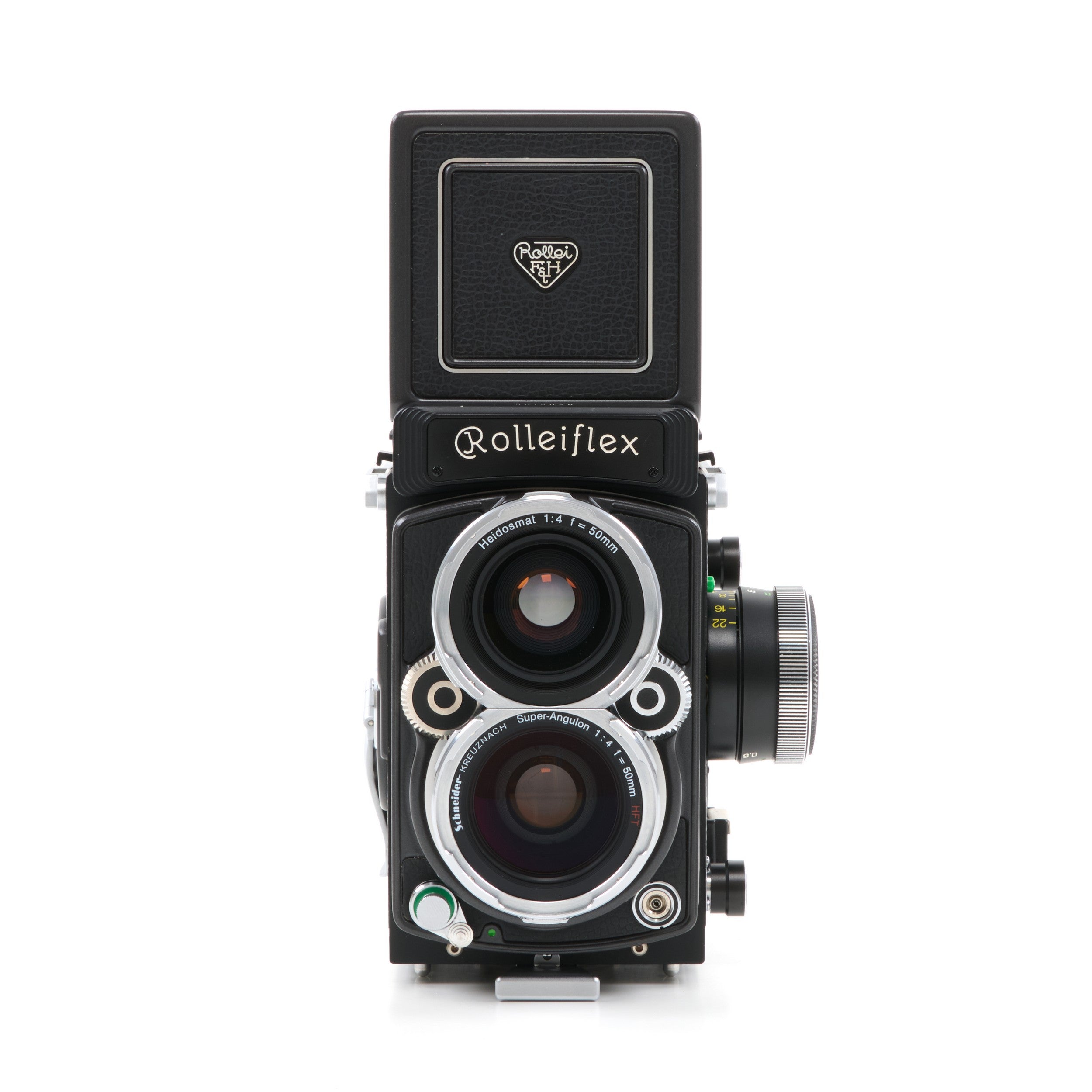 ROLLEIFLEX 4×4 Xenar 60mm F3.5 ブラック⑴ Rolleiflex 4.0 FW Black Edition + Box