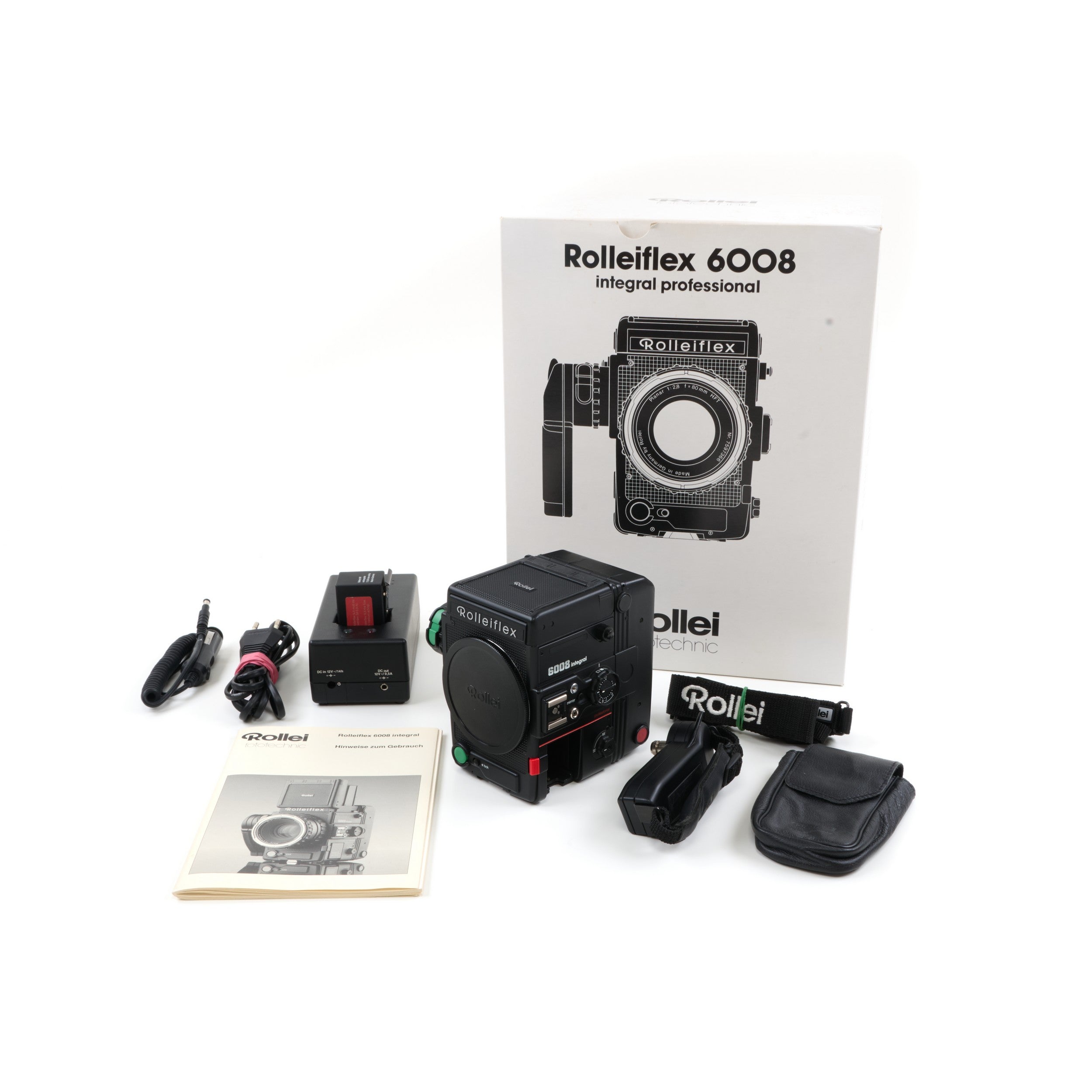 Rolleiflex 6008 Integral Pofessional + Magazin 6000 120 / 6x6 + Box