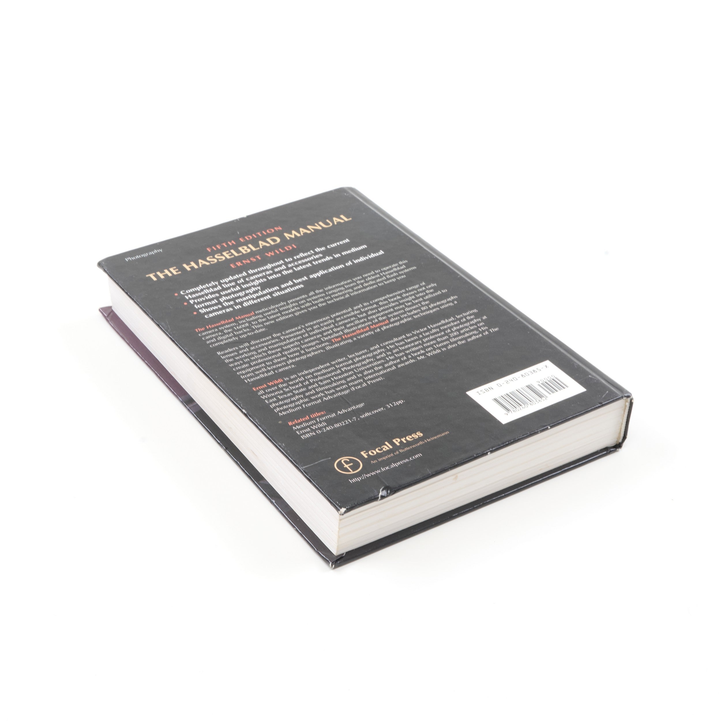 The Hasselblad Manual 5th Edition By Ernst Wildi