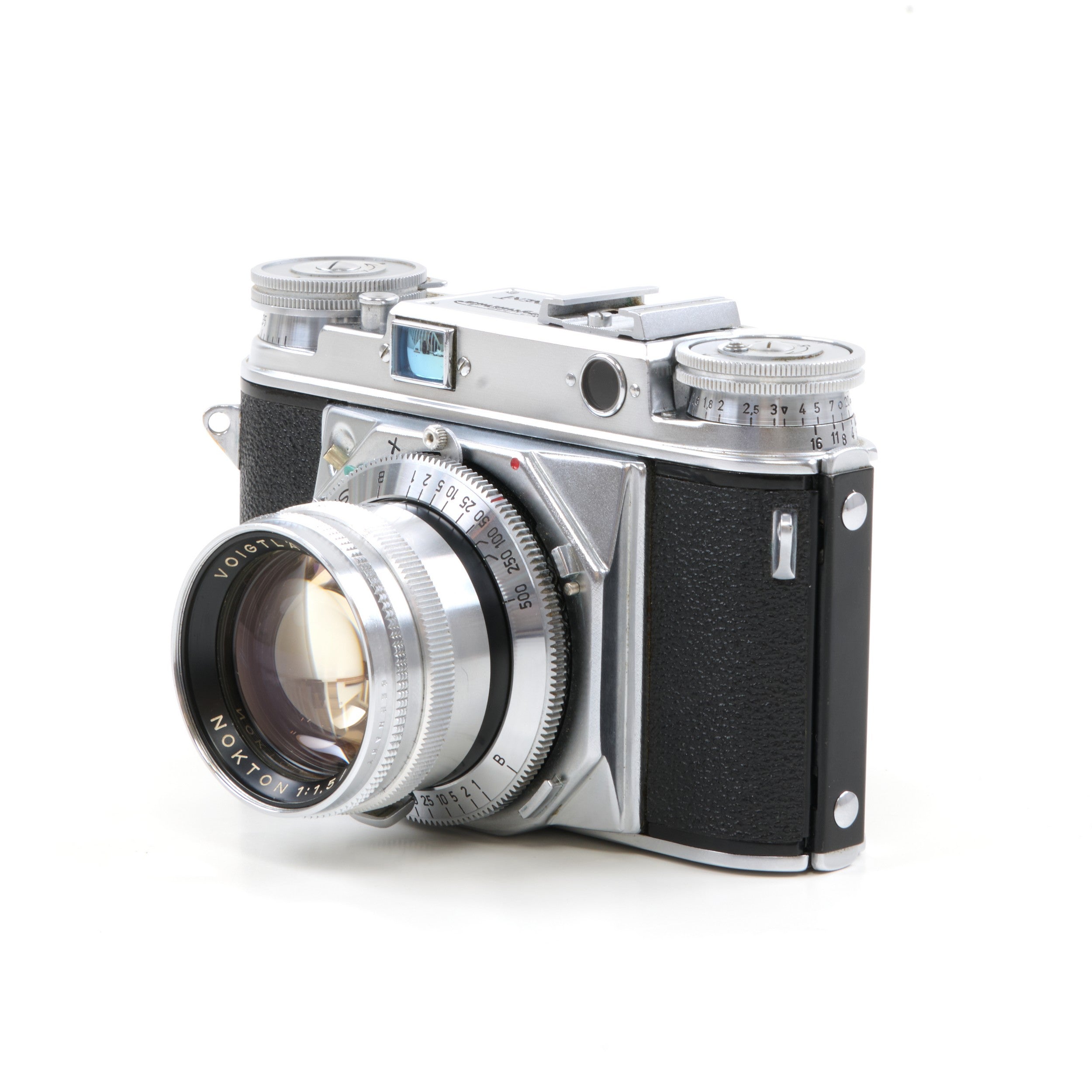 Voigtländer Prominent 3rd Model + 50mm f1.5 Nokton + Box