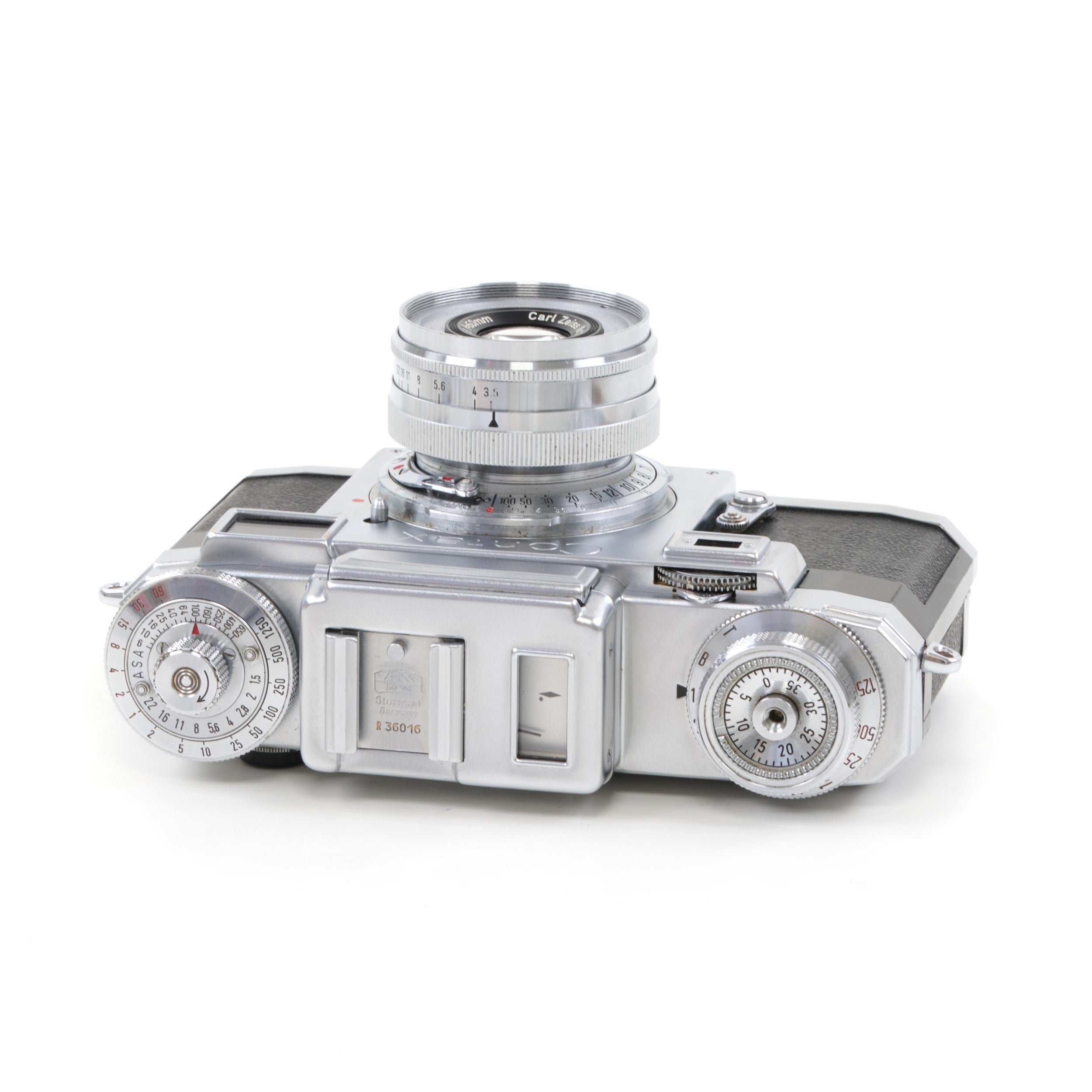 Zeiss Ikon Contax IIIA Color Dial (CD) Last Batch International Synchronization + Carl Zeiss 50mm f3.5 Tessar