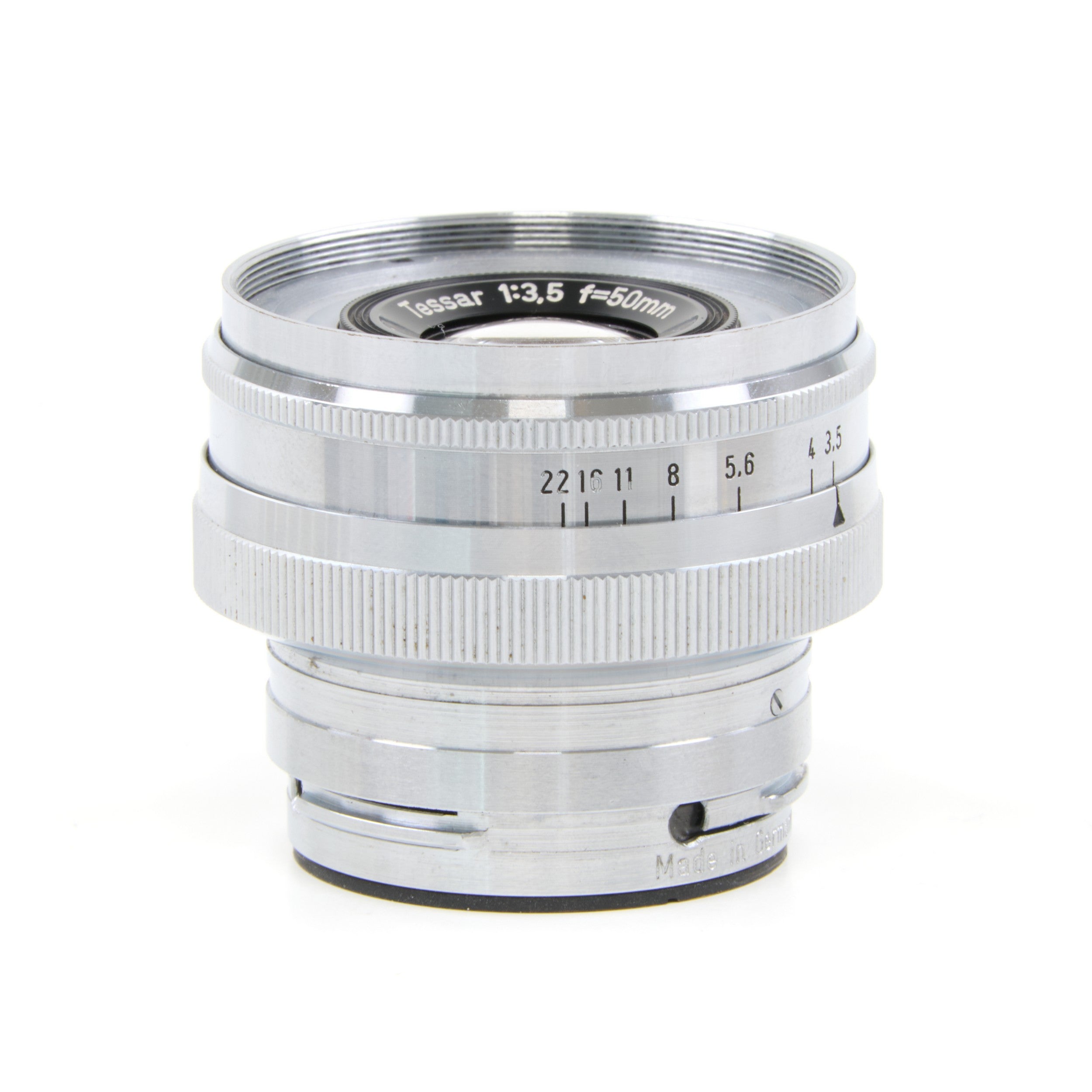 Zeiss Ikon Contax IIIA Color Dial (CD) Last Batch International Synchronization + Carl Zeiss 50mm f3.5 Tessar