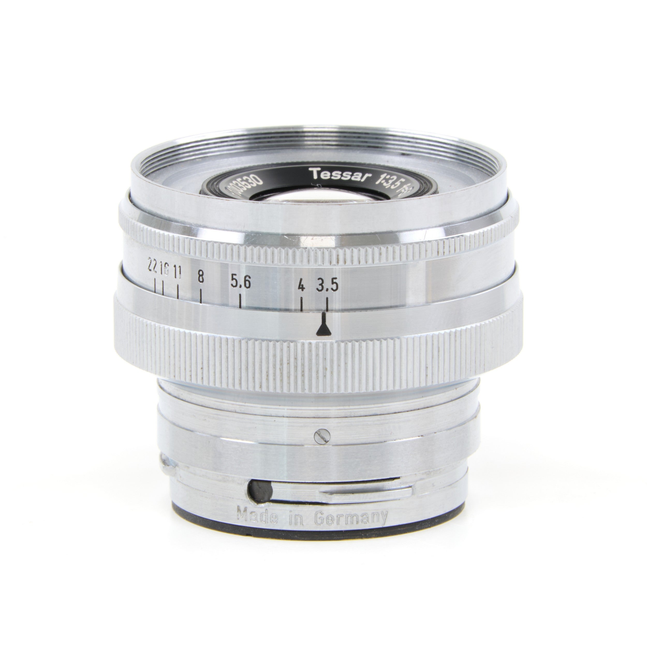 Zeiss Ikon Contax IIIA Color Dial (CD) Last Batch International Synchronization + Carl Zeiss 50mm f3.5 Tessar