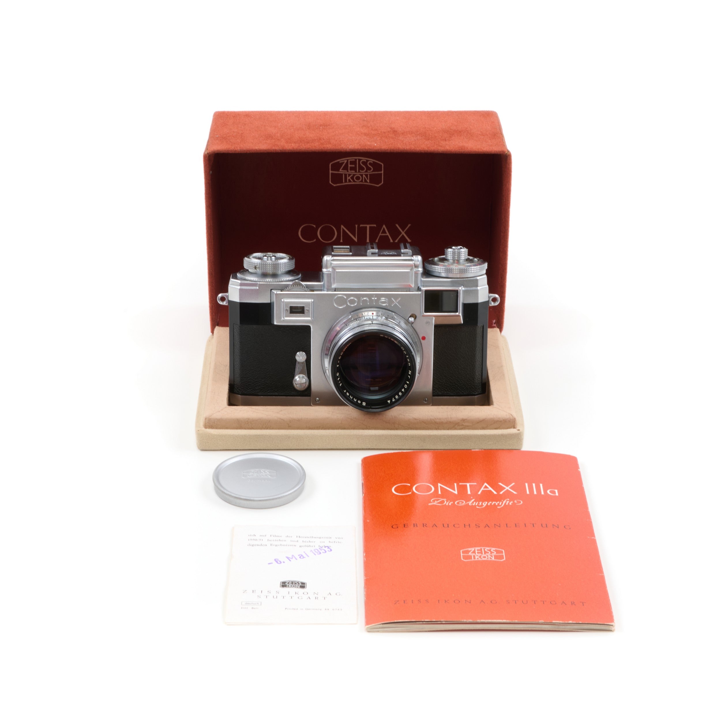 ZEISS IKON CONTAX IIIa+Sonnar 50mm F1.5 【公式通販】