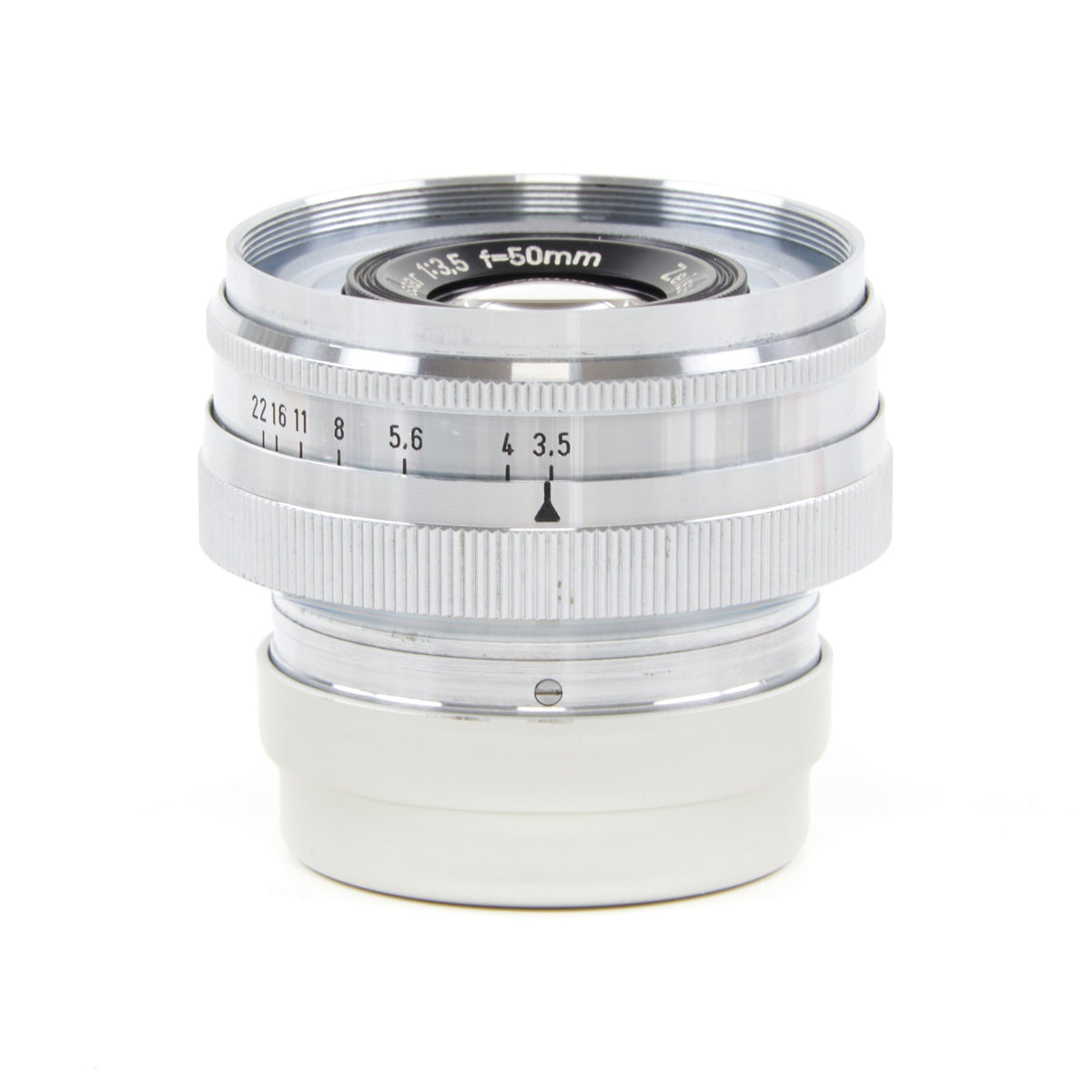 Zeiss-Opton Tessar 50mm f3.5 RIGID Set For Contax RF