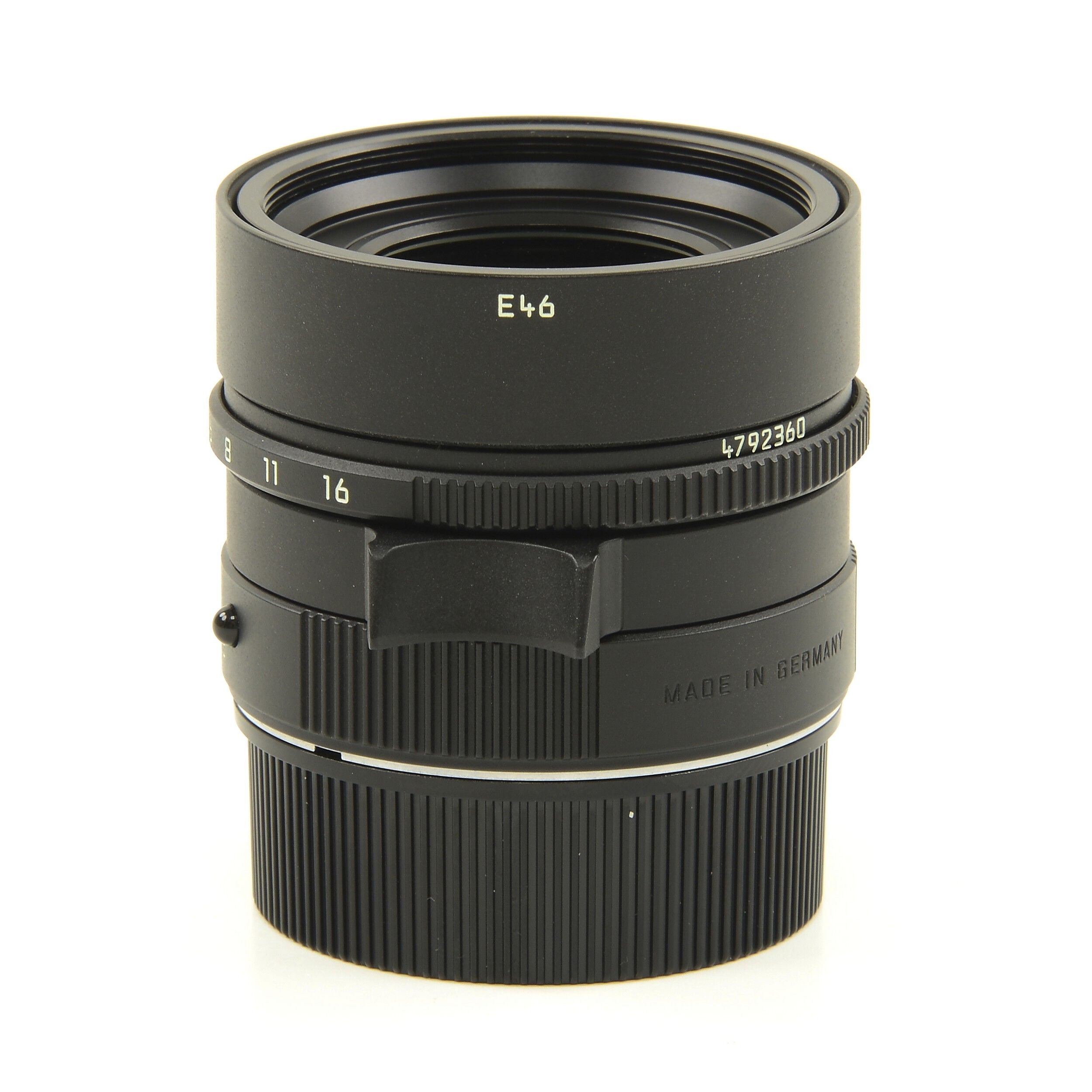 Leica 28mm f2 Summicron-M Matt Black Paint + Box