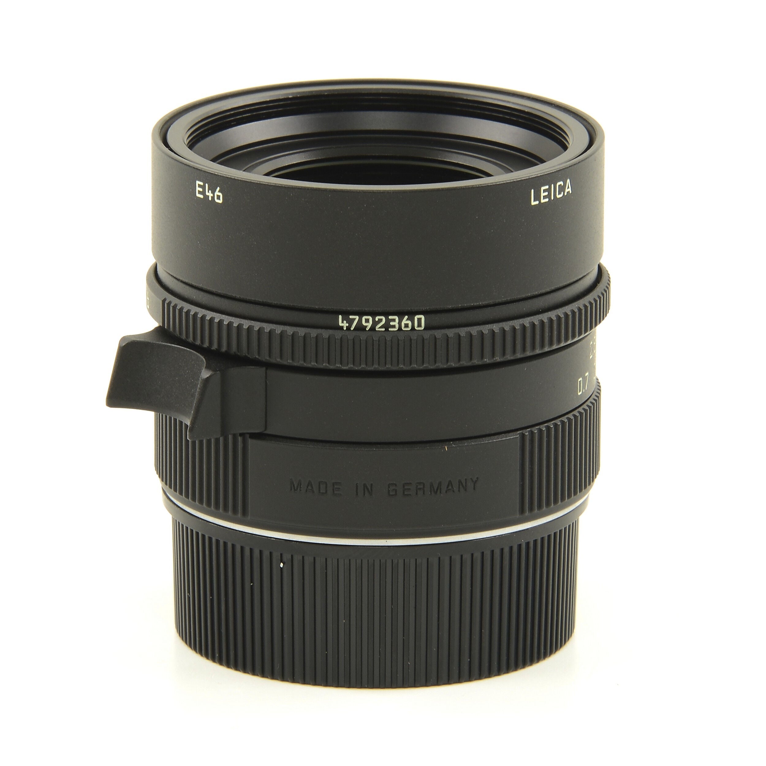 Leica 28mm f2 Summicron-M Matt Black Paint + Box