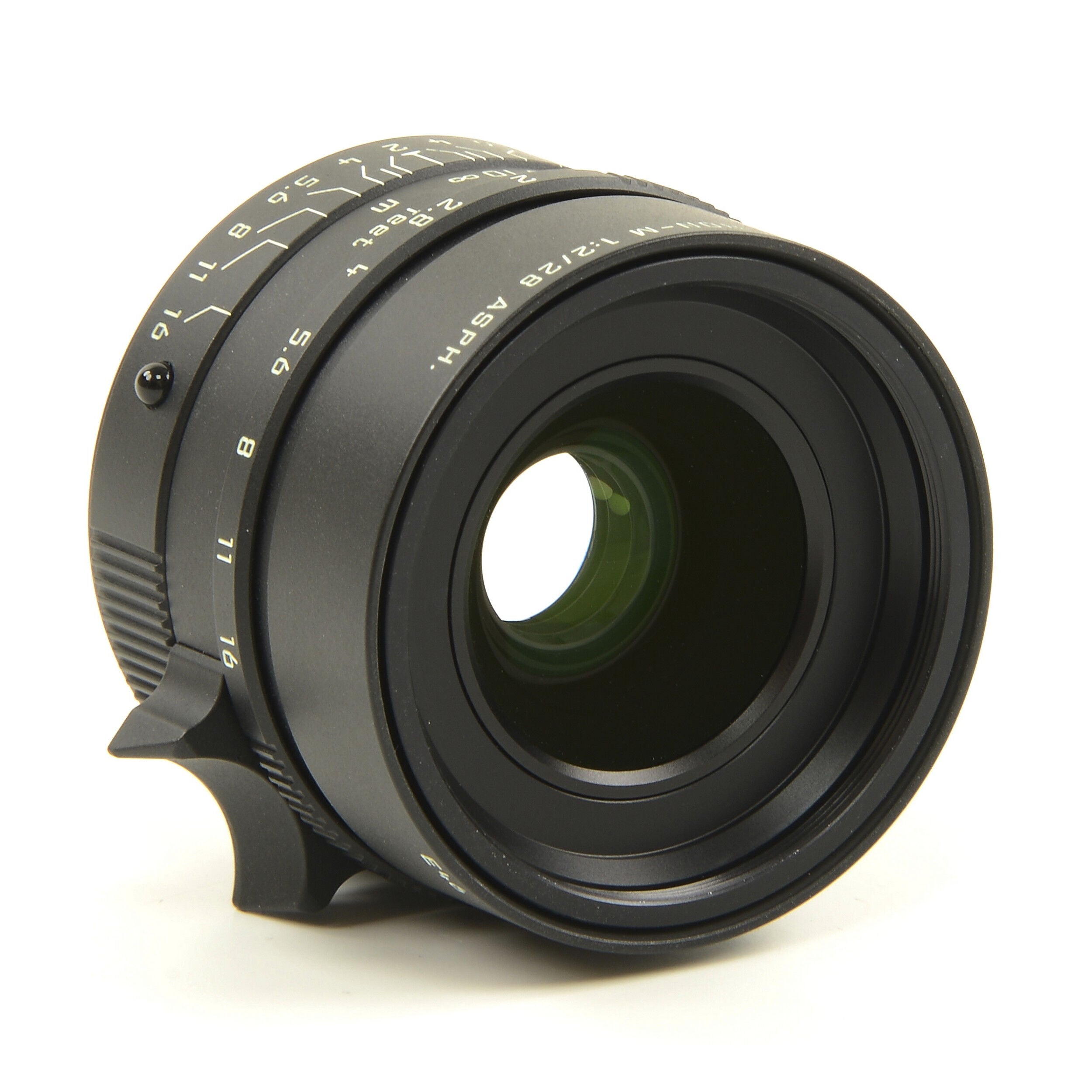 Leica 28mm f2 Summicron-M Matt Black Paint + Box