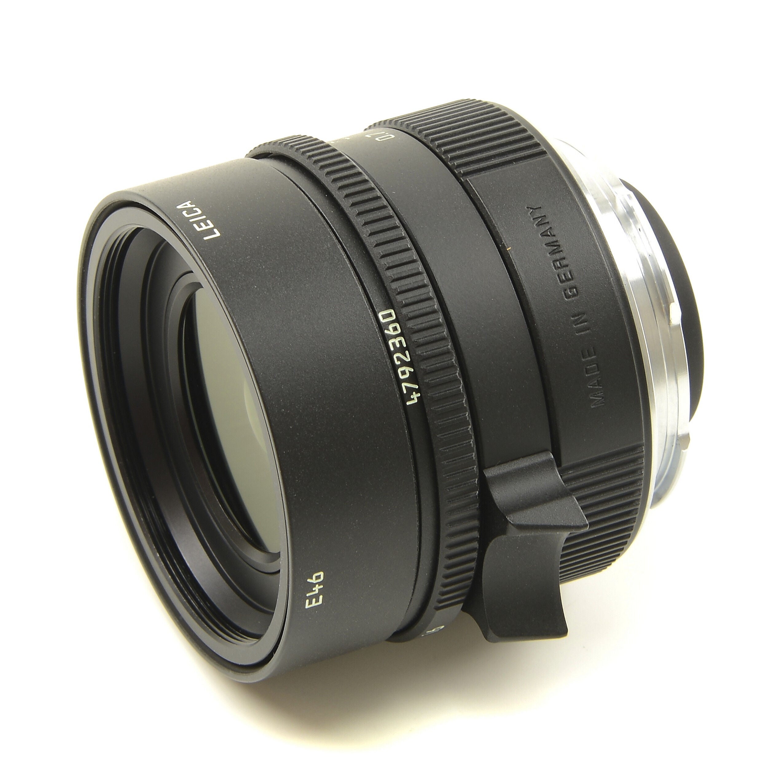 Leica 28mm f2 Summicron-M Matt Black Paint + Box