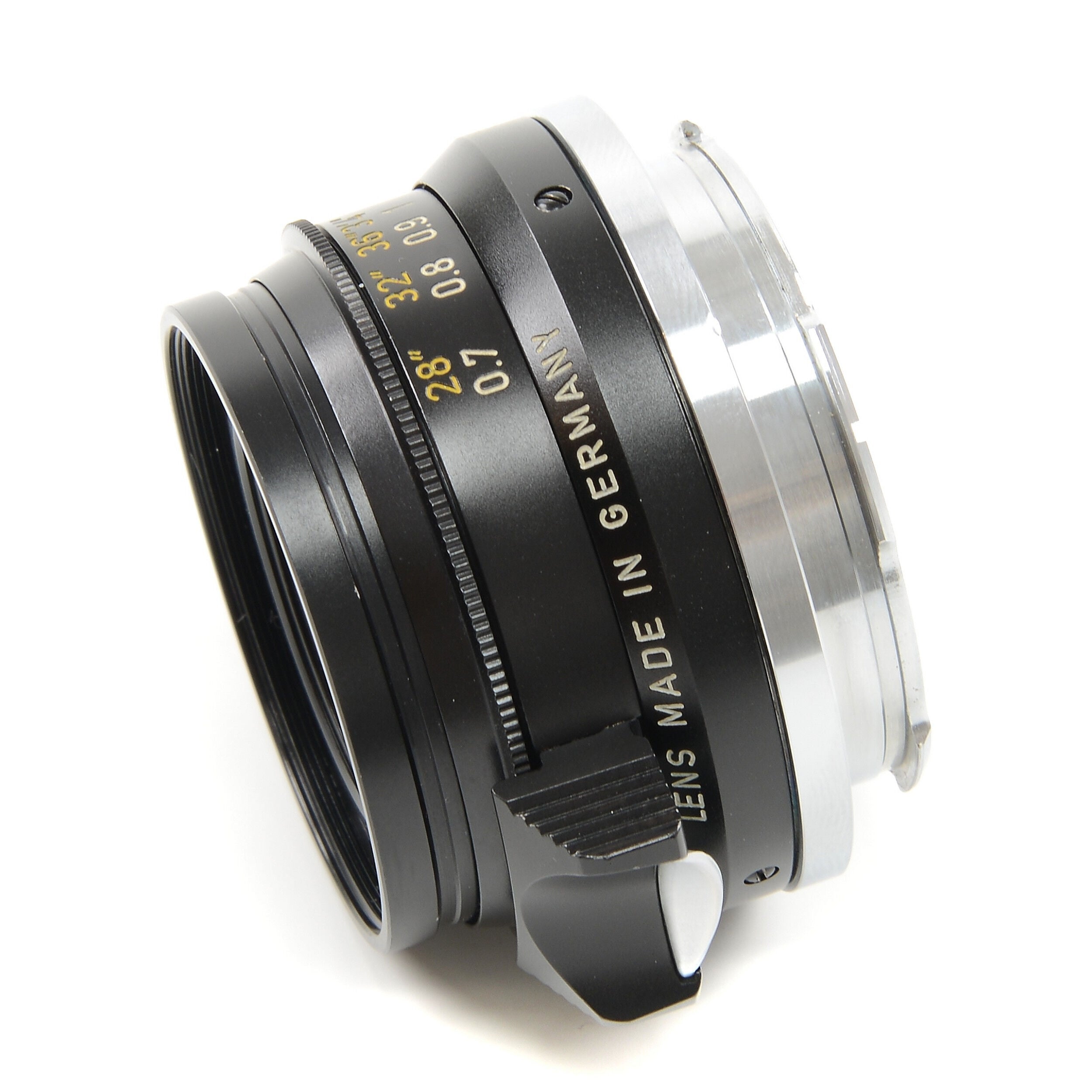 Leitz 35mm f2 Summicron 8 Element Black Chrome + Box