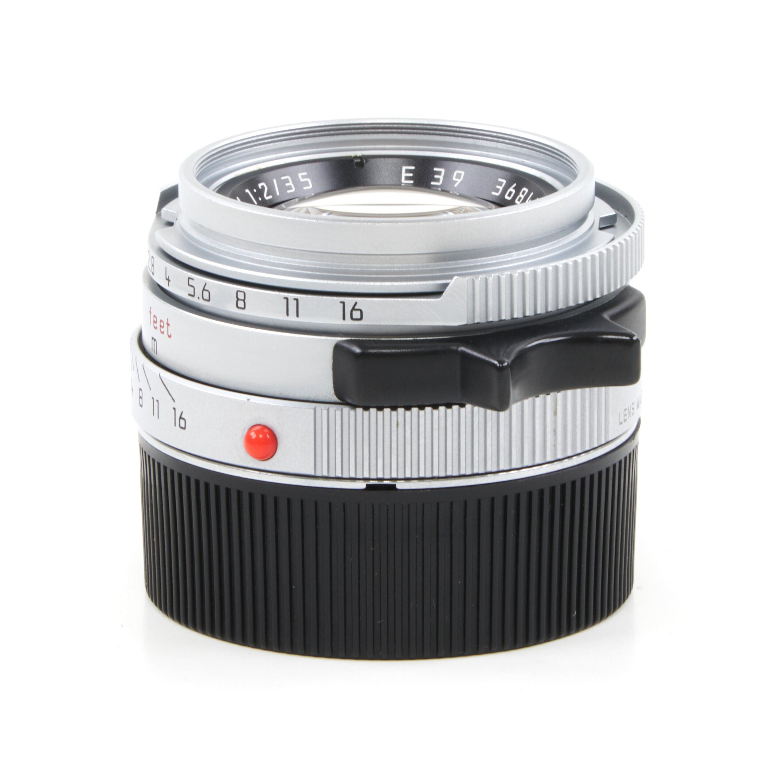 Leica 35mm f2 Summicron-M Silver 4th Version King Of Bokeh Germany