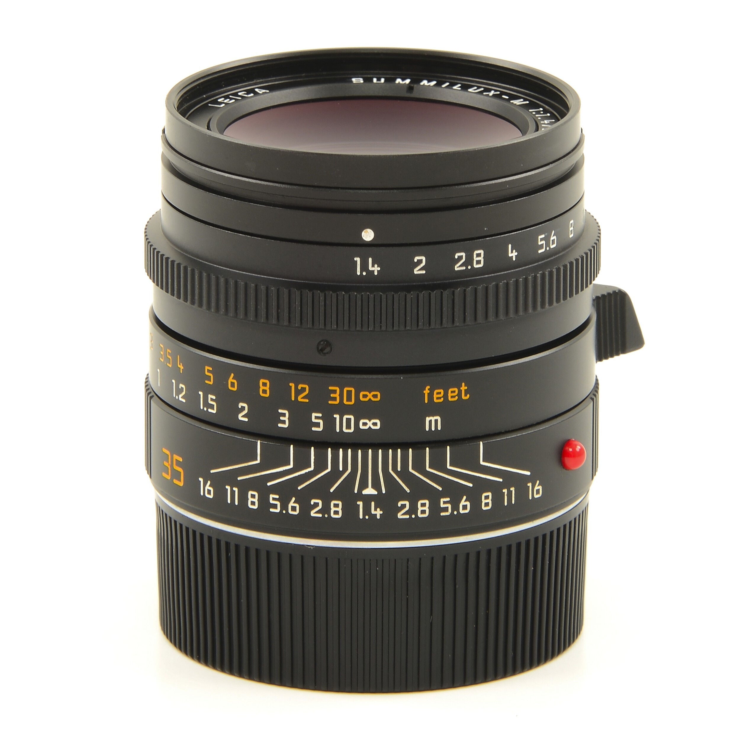Leica 35mm f1.4 Summilux-M ASPH Black 6-Bit + Box