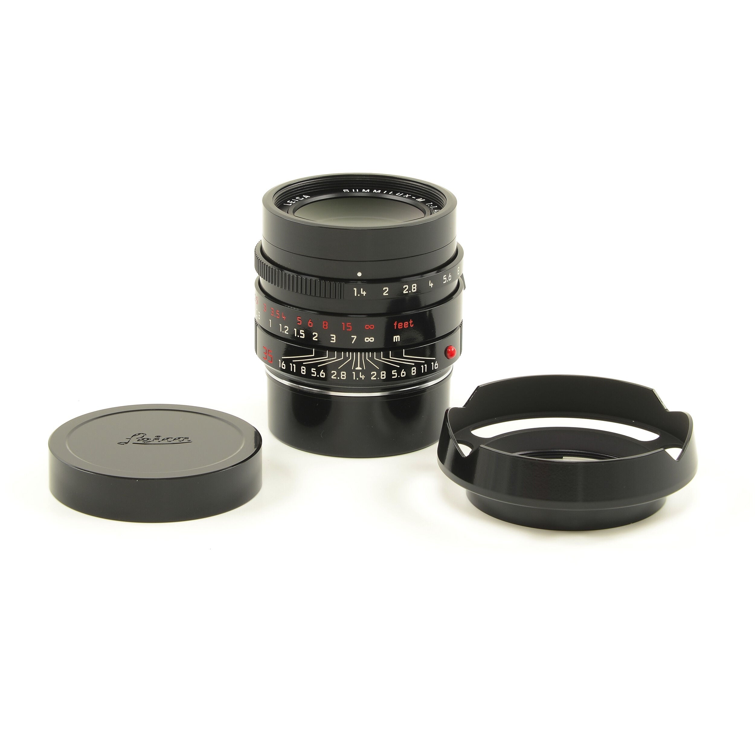 Leica 35mm f1.4 Summilux-M ASPH FLE Black Paint "70th Anniversary Republic of Korea" + Box