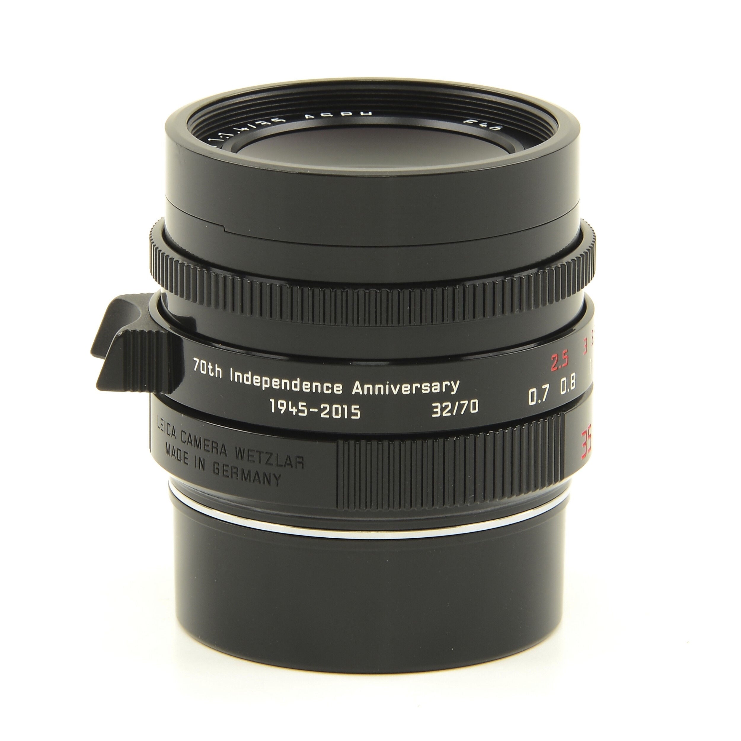 Leica 35mm f1.4 Summilux-M ASPH FLE Black Paint "70th Anniversary Republic of Korea" + Box
