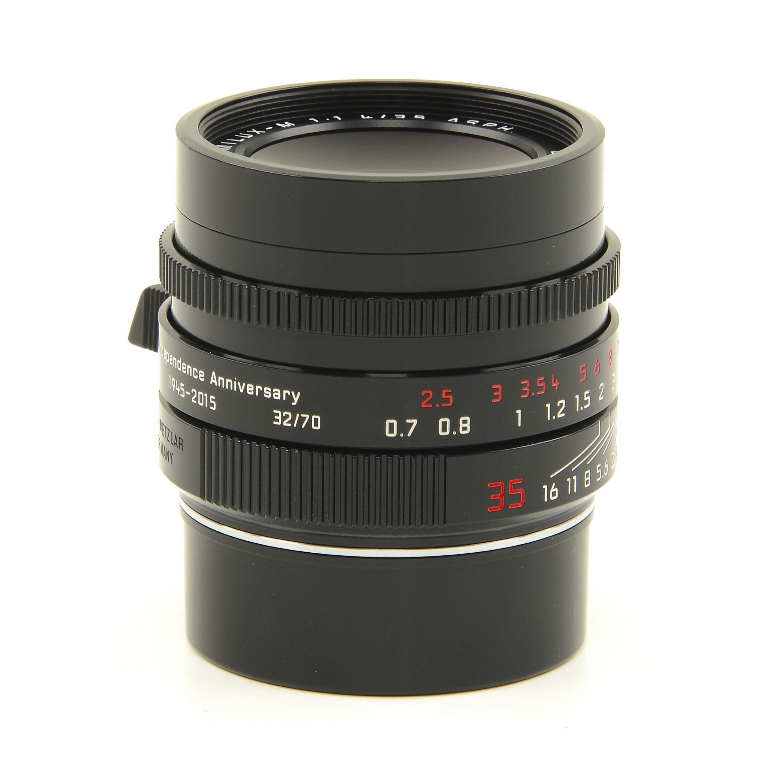 Leica 35mm f1.4 Summilux-M ASPH FLE Black Paint "70th Anniversary Republic of Korea" + Box