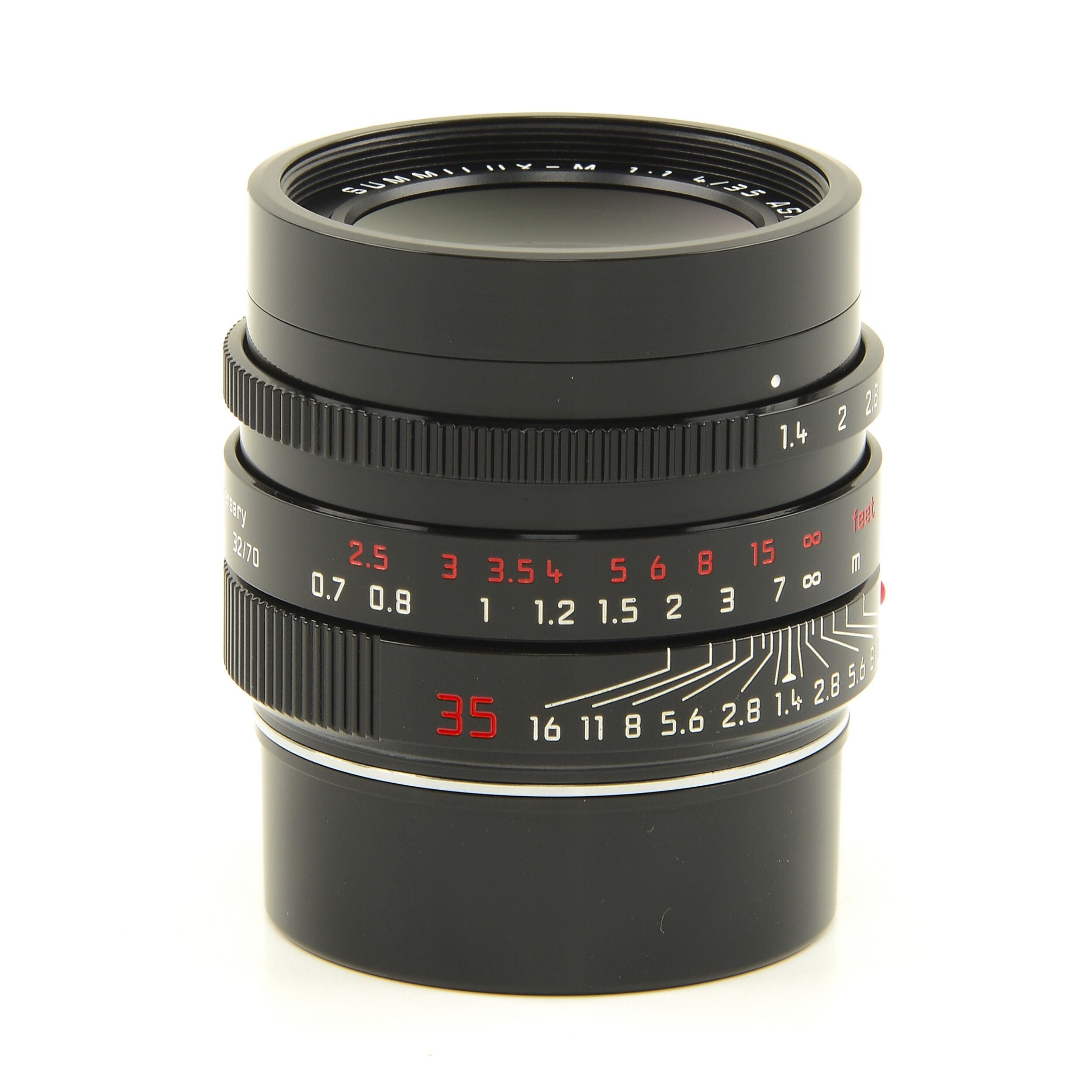 Leica 35mm f1.4 Summilux-M ASPH FLE Black Paint "70th Anniversary Republic of Korea" + Box