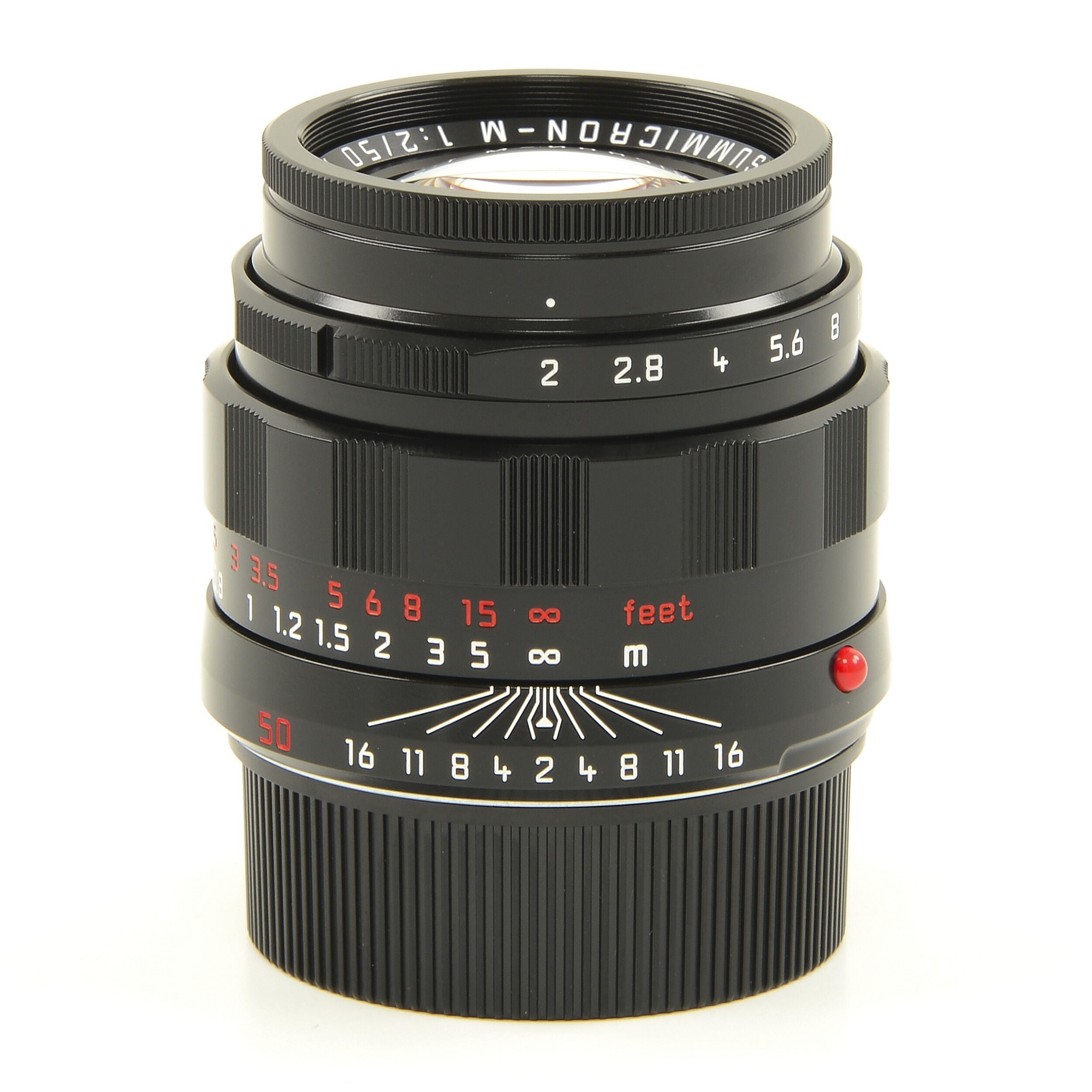 Leica 50mm f2 APO-Summicron-M ASPH LHSA Black Paint + Box