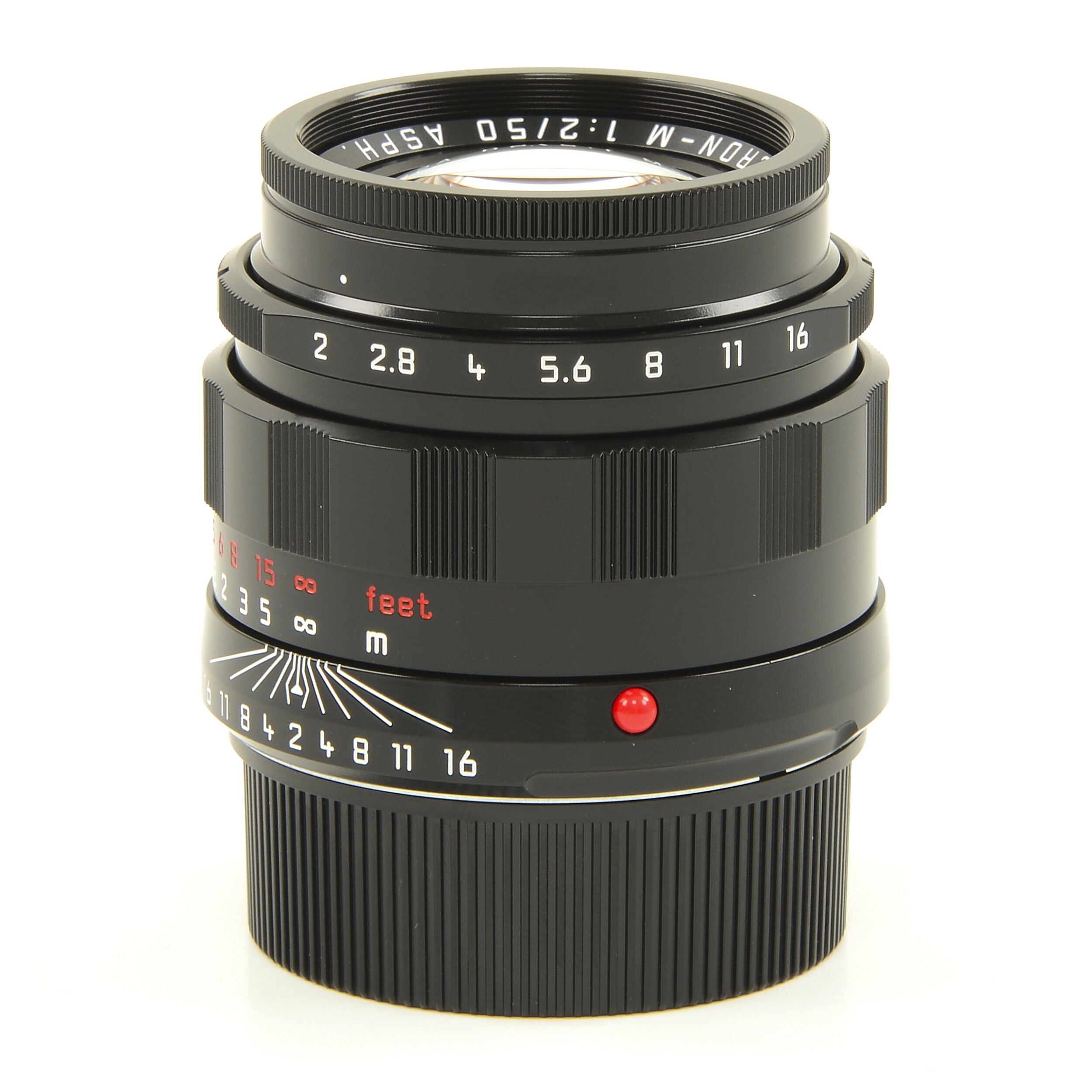 Leica 50mm f2 APO-Summicron-M ASPH LHSA Black Paint + Box