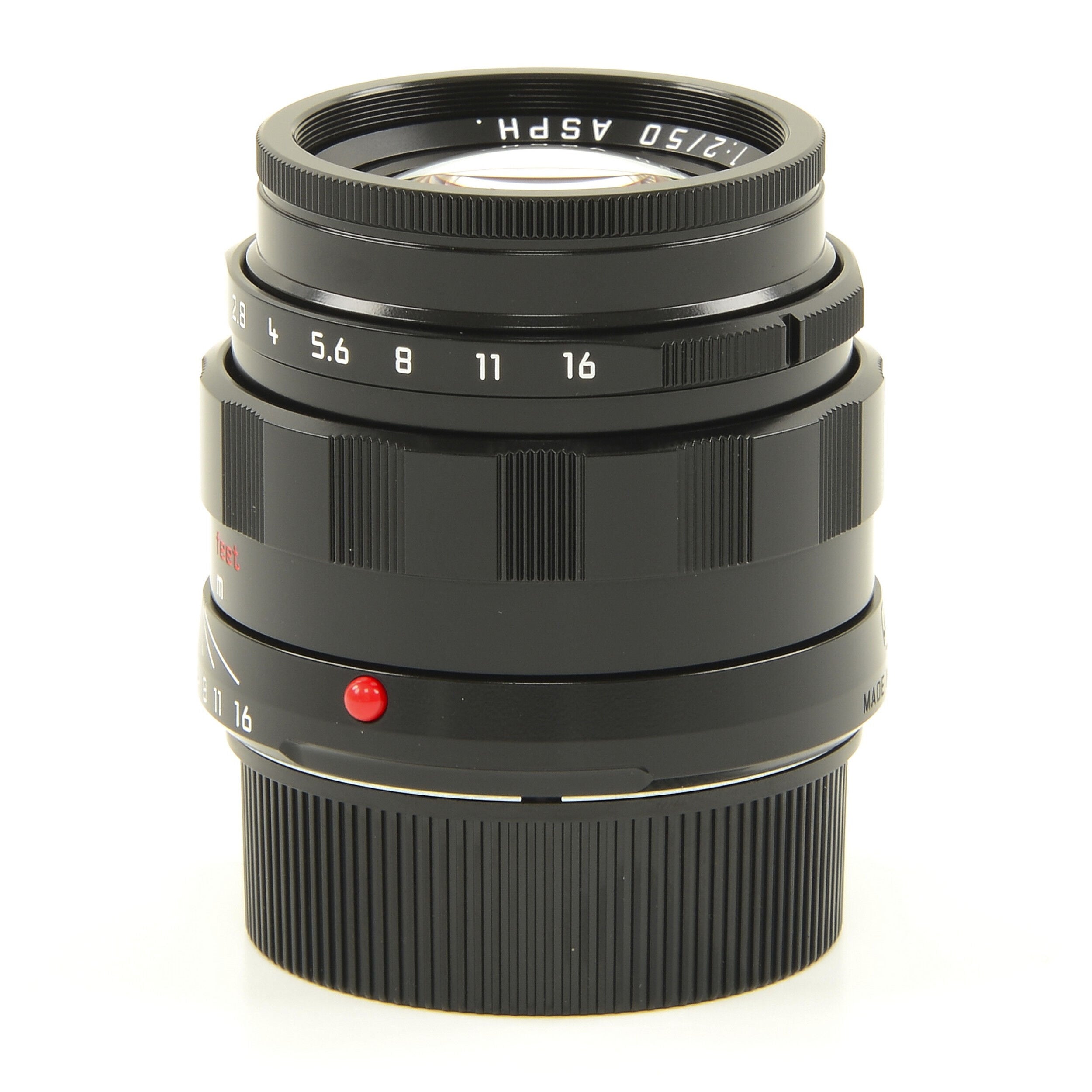 Leica 50mm f2 APO-Summicron-M ASPH LHSA Black Paint + Box