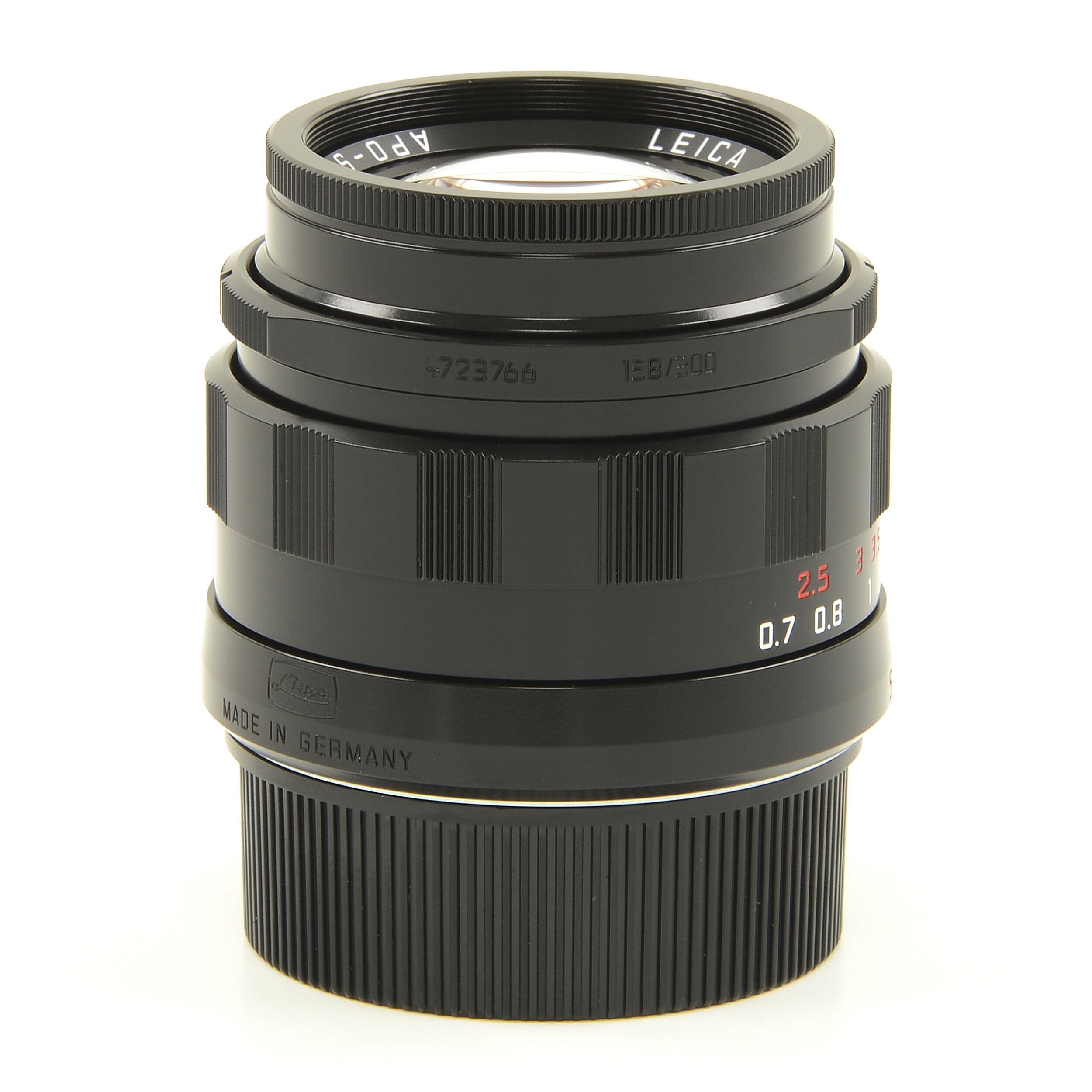 Leica 50mm f2 APO-Summicron-M ASPH LHSA Black Paint + Box