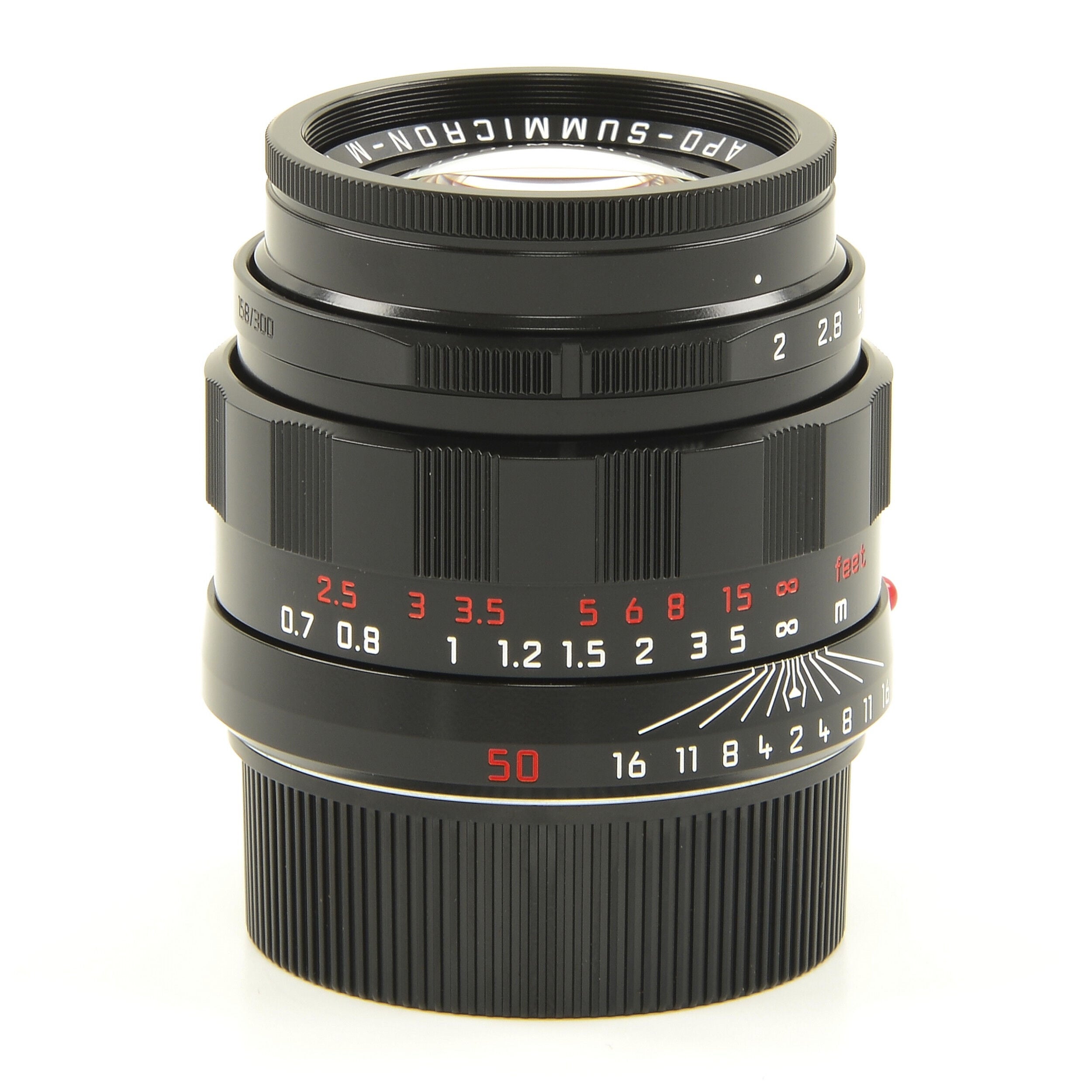 Leica 50mm f2 APO-Summicron-M ASPH LHSA Black Paint + Box