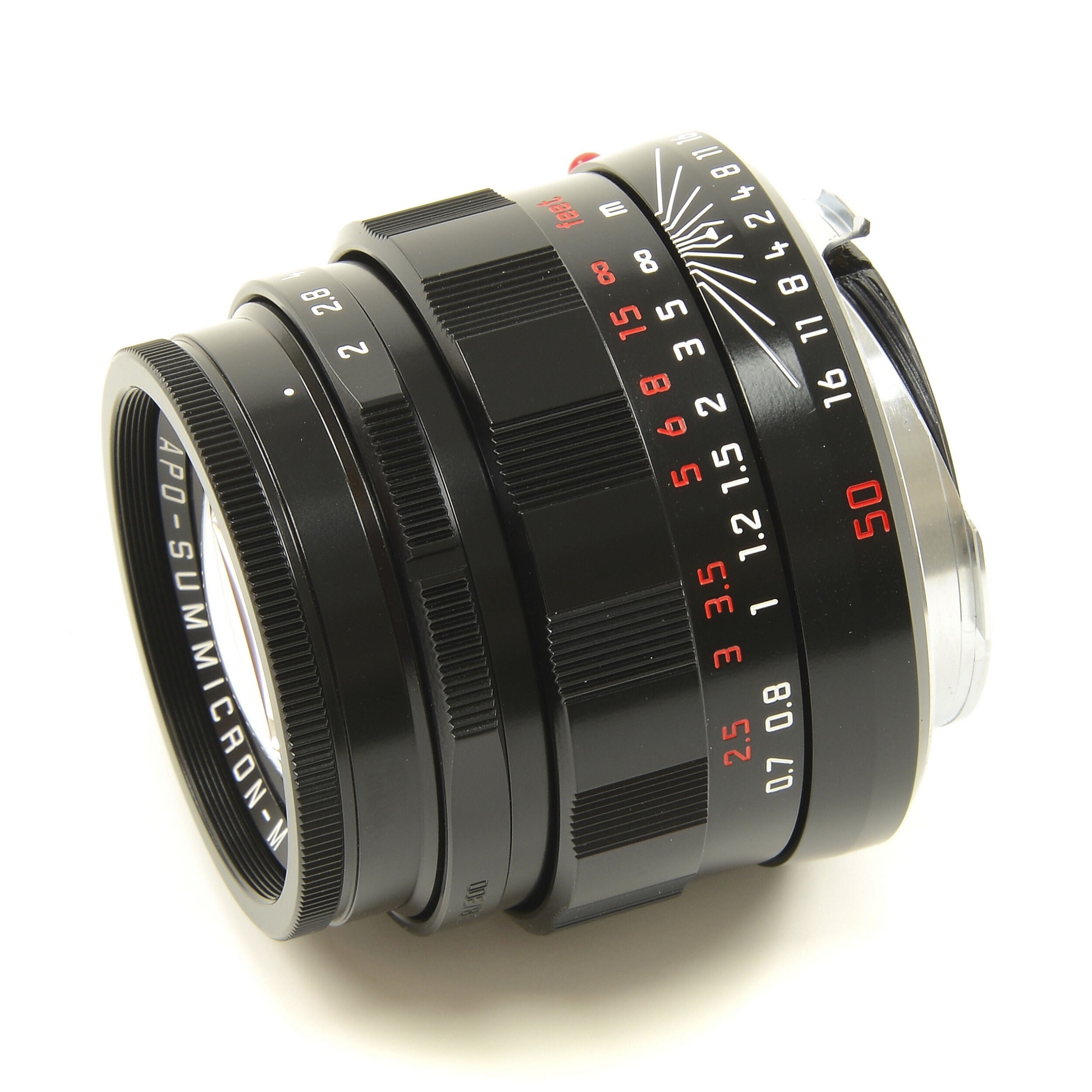 Leica 50mm f2 APO-Summicron-M ASPH LHSA Black Paint + Box