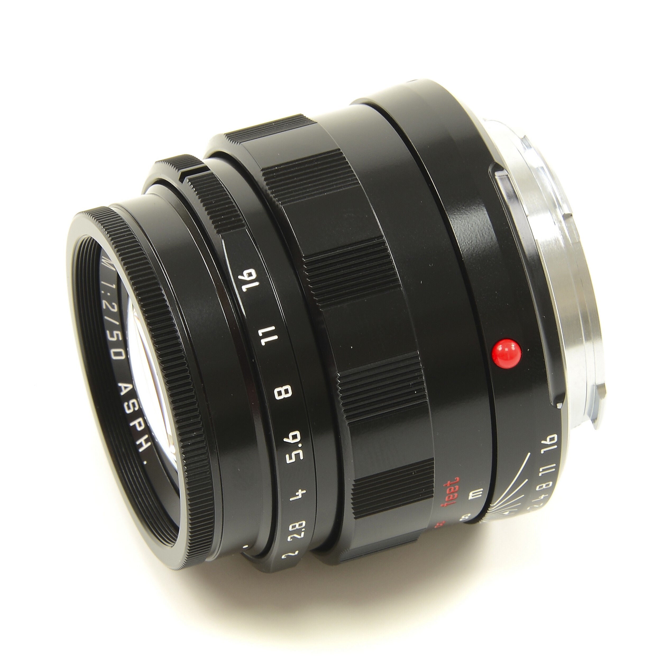 Leica 50mm f2 APO-Summicron-M ASPH LHSA Black Paint + Box