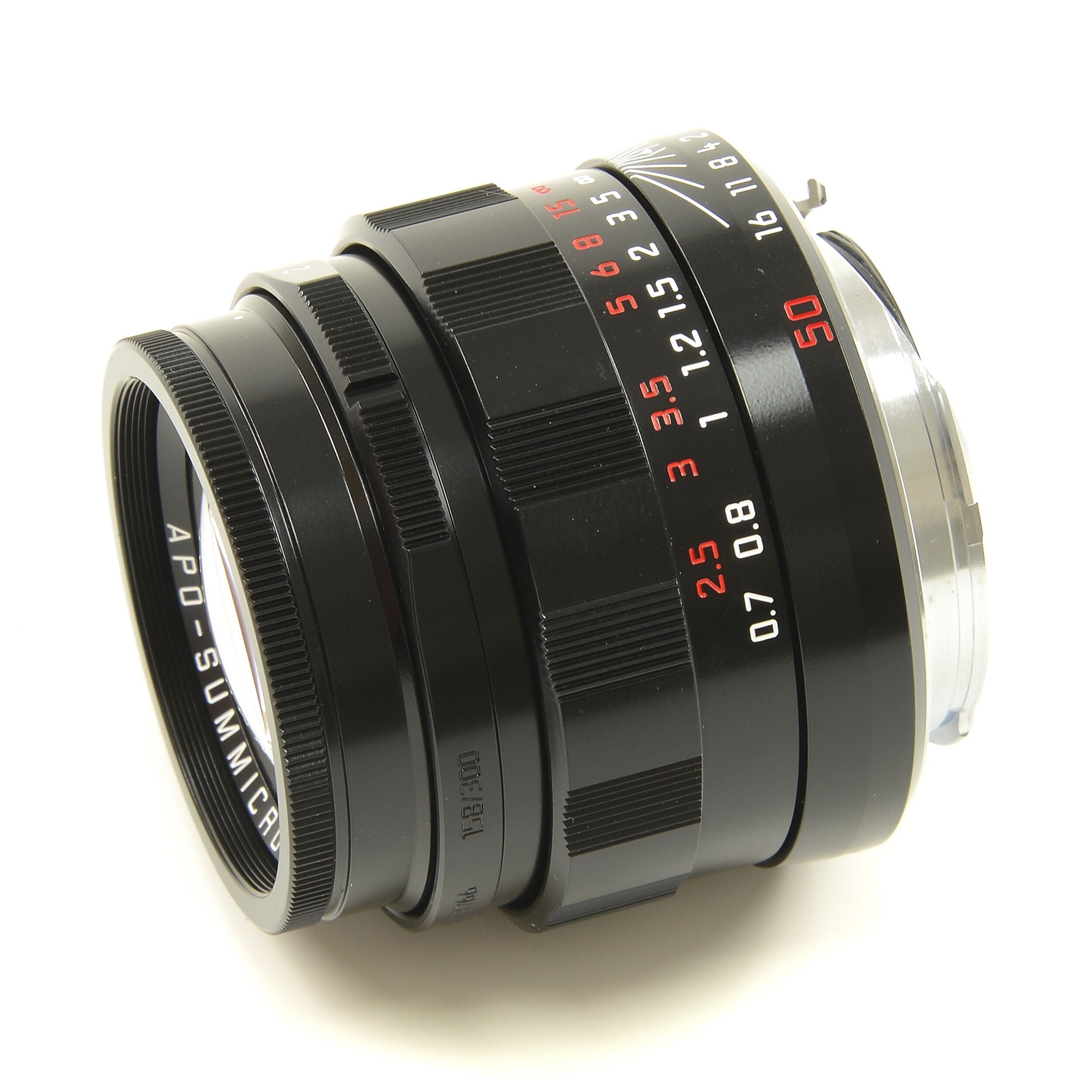 Leica 50mm f2 APO-Summicron-M ASPH LHSA Black Paint + Box