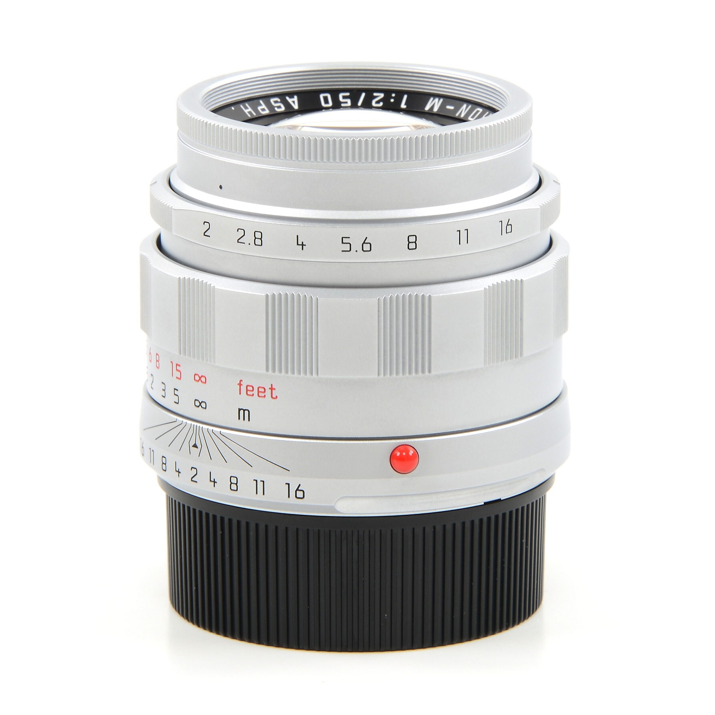 Leica 50mm f2 APO-Summicron-M ASPH LHSA Silver + Box