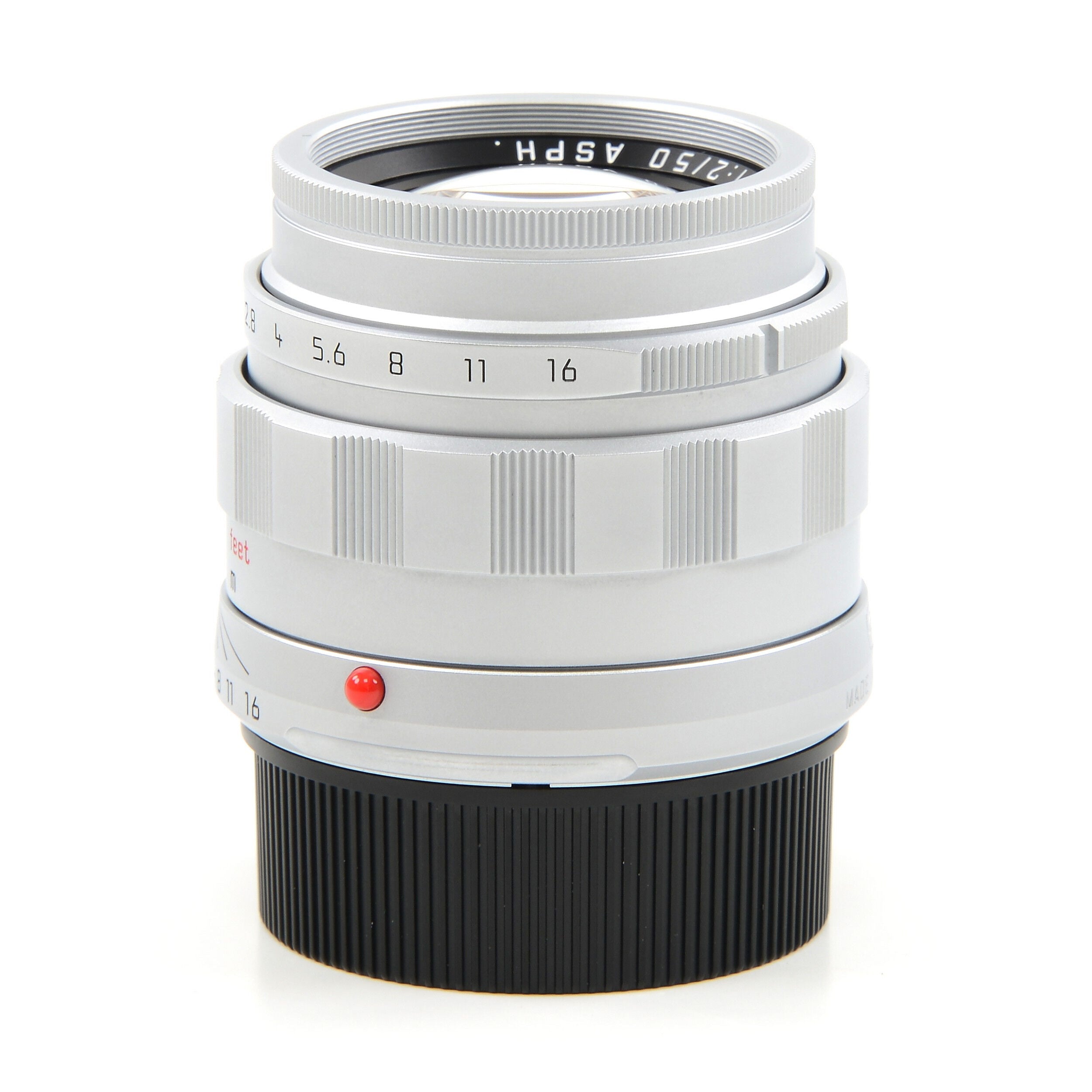 Leica 50mm f2 APO-Summicron-M ASPH LHSA Silver + Box