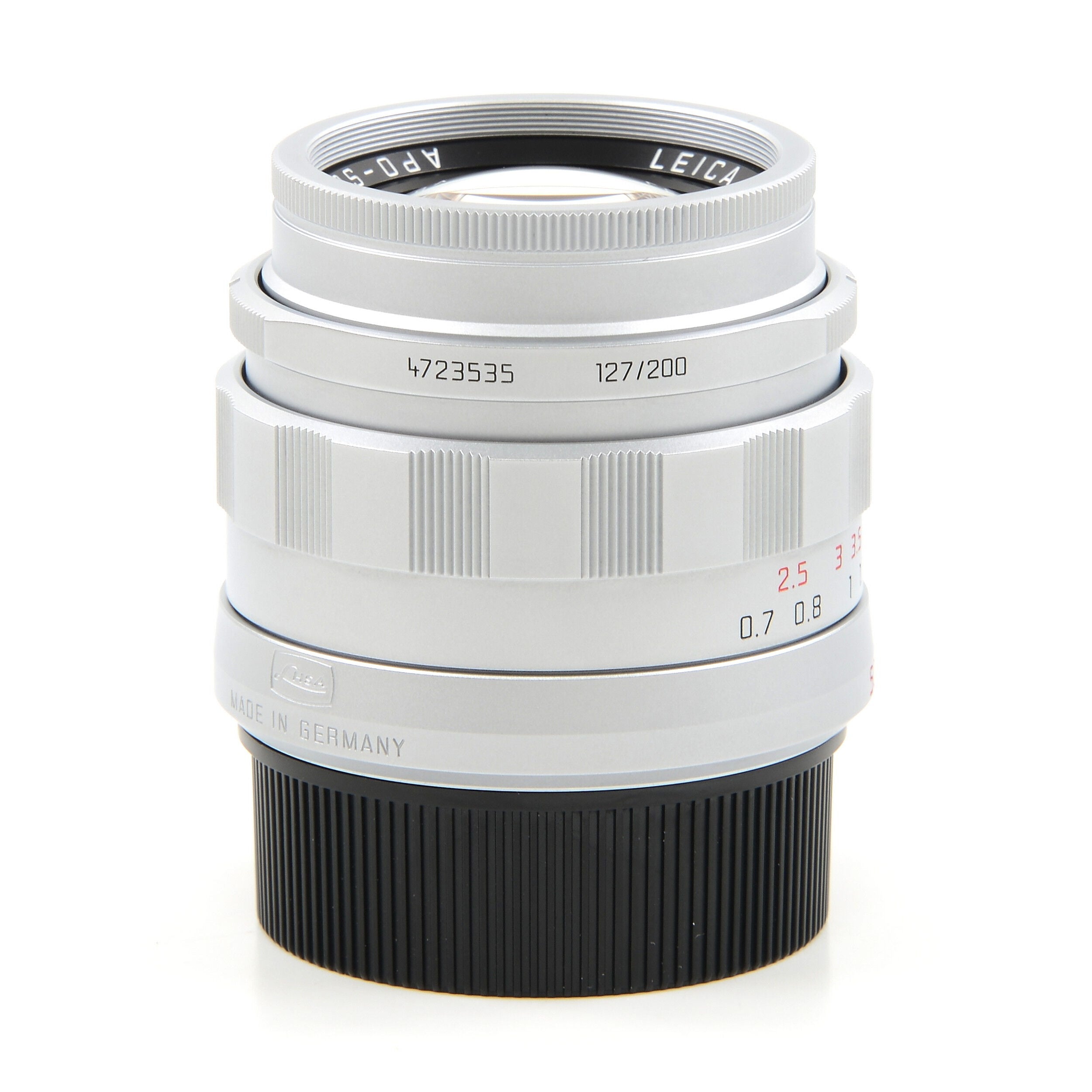 Leica 50mm f2 APO-Summicron-M ASPH LHSA Silver + Box