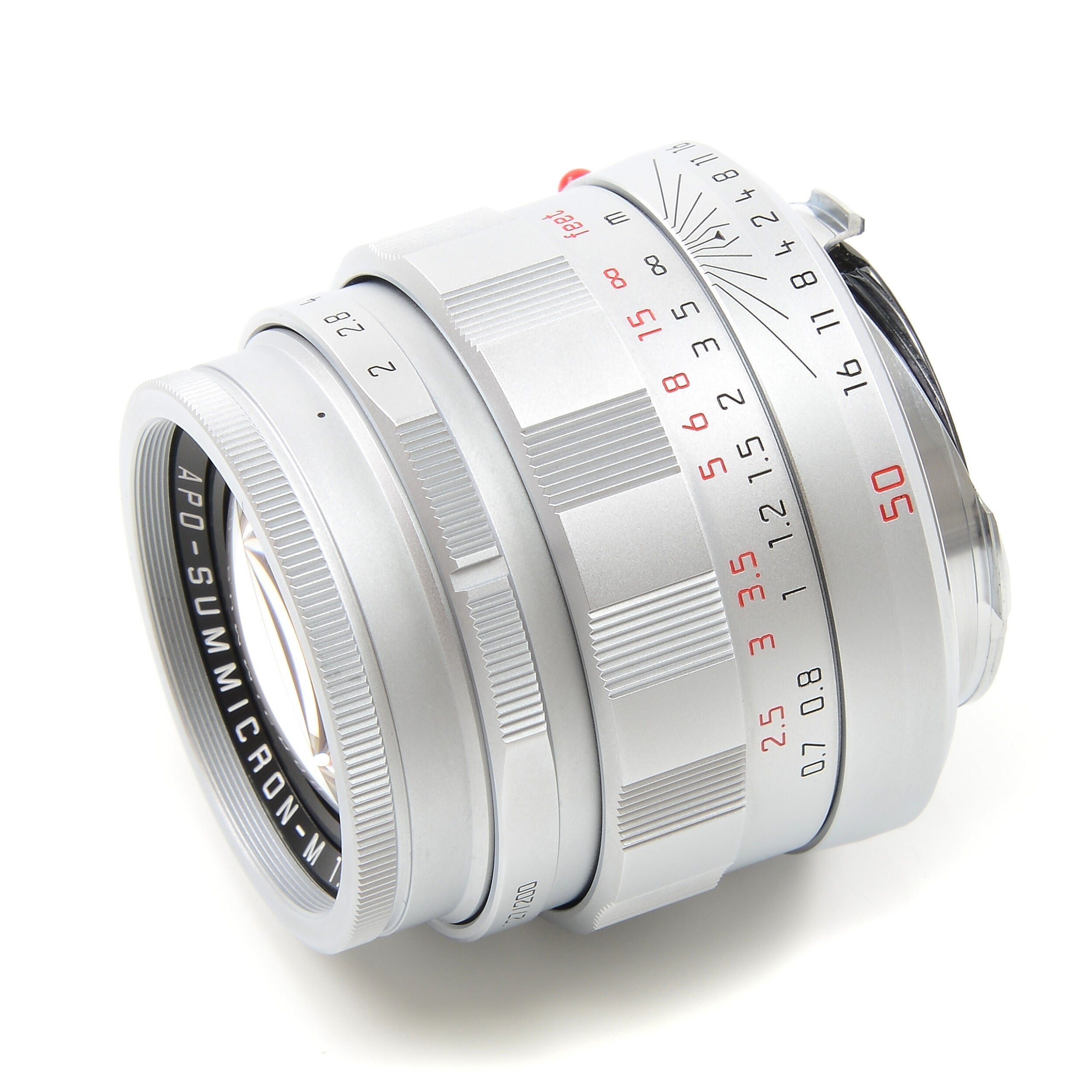 Leica 50mm f2 APO-Summicron-M ASPH LHSA Silver + Box