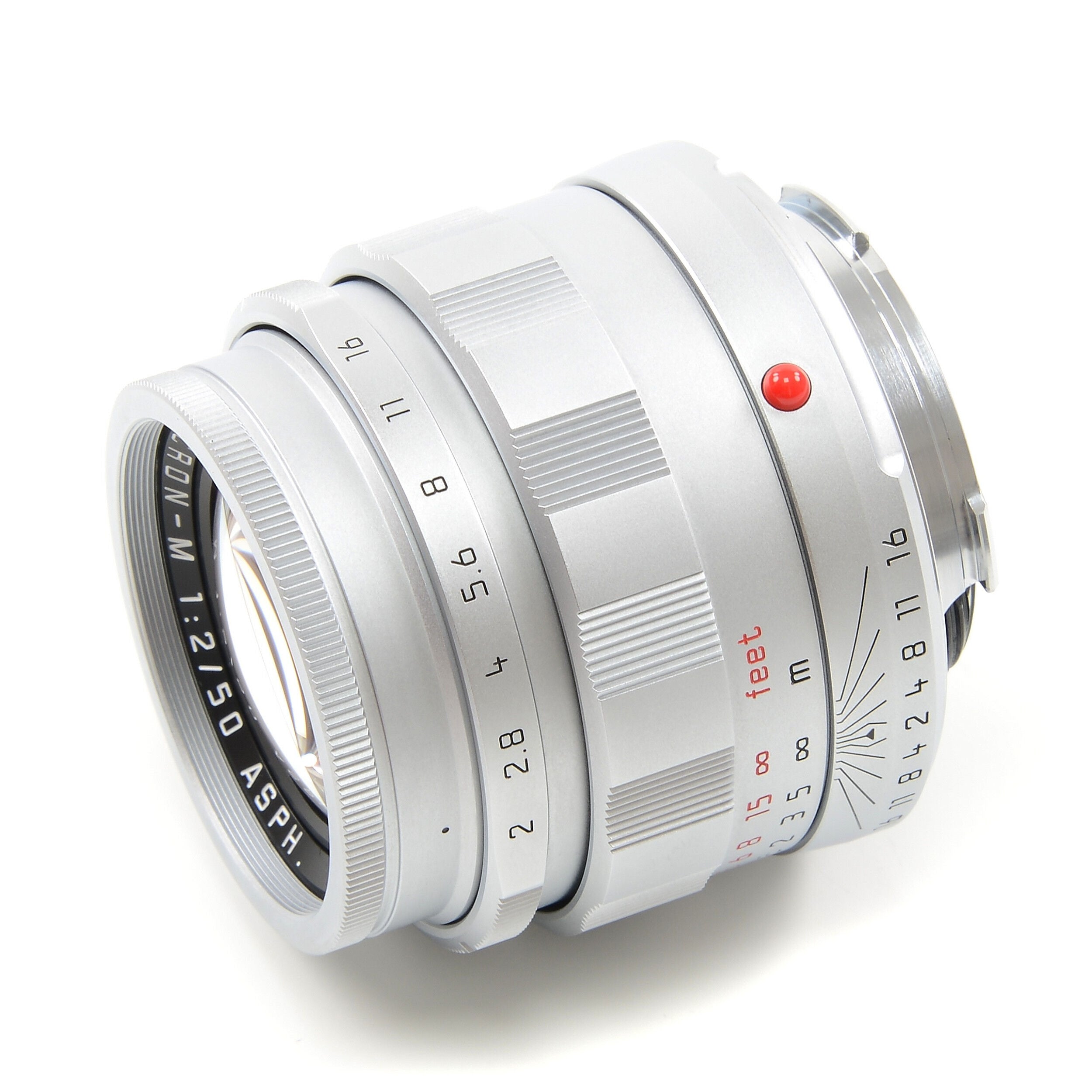 Leica 50mm f2 APO-Summicron-M ASPH LHSA Silver + Box