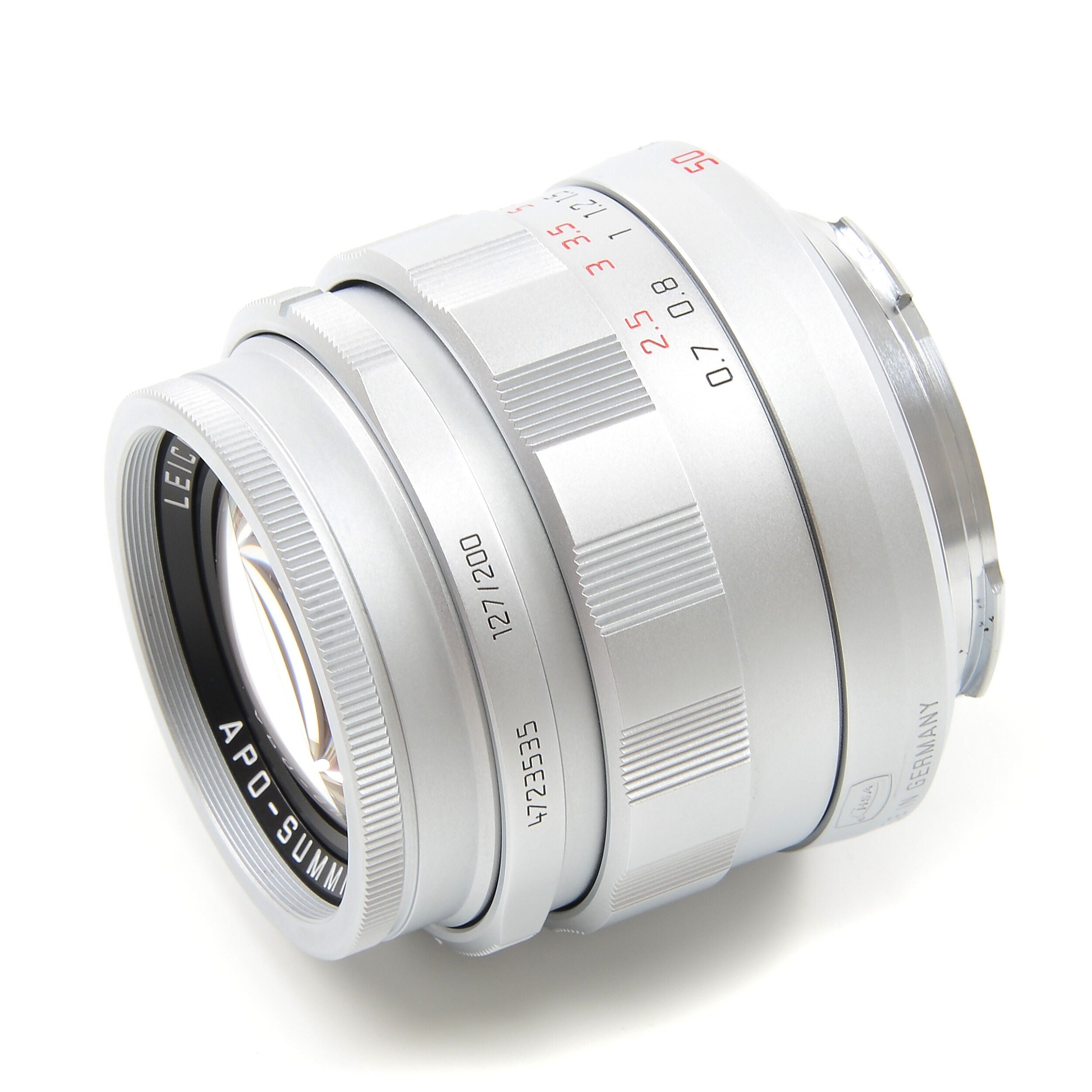 Leica 50mm f2 APO-Summicron-M ASPH LHSA Silver + Box