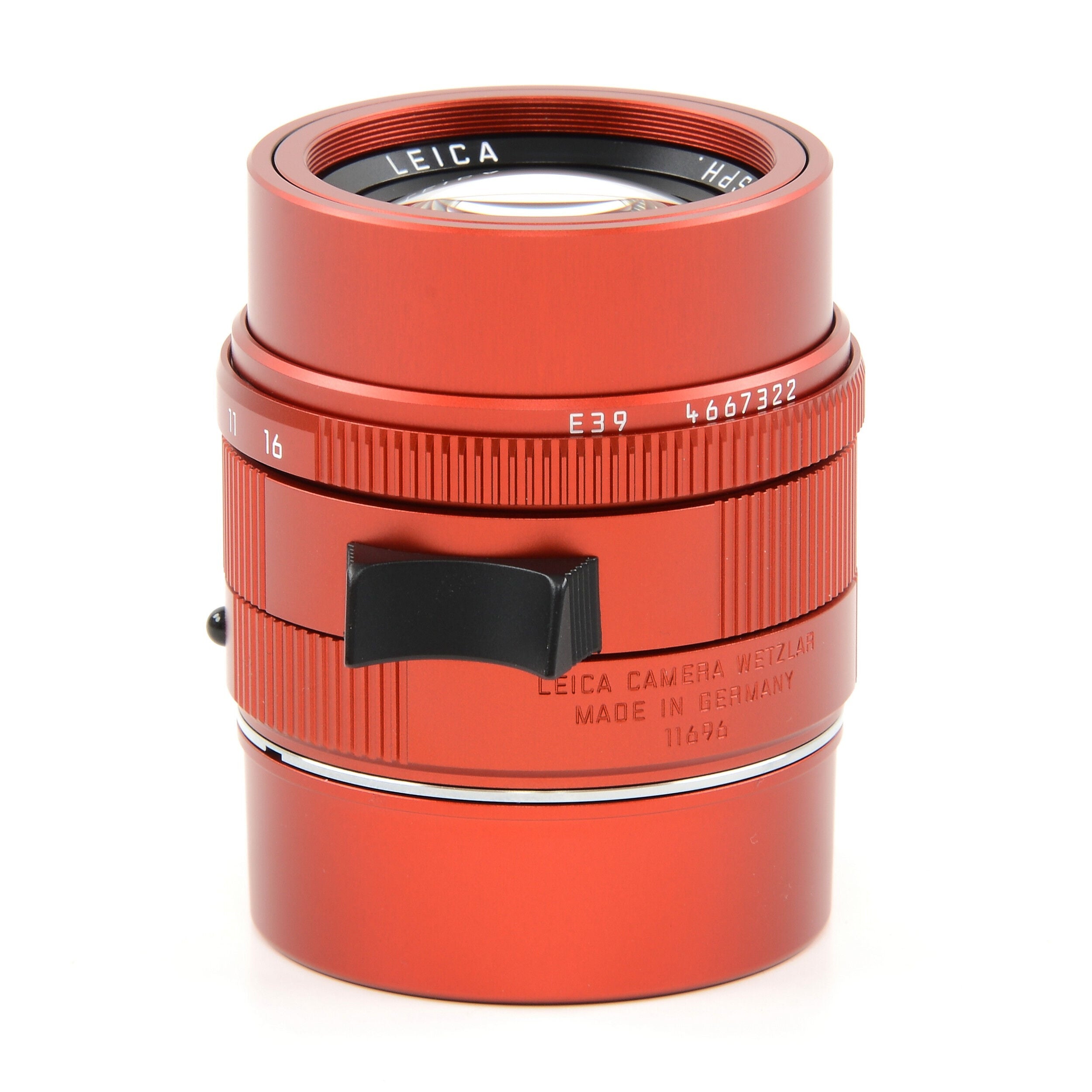 Leica 50mm f2 APO-Summicron Red Anodized Limited Edition + Box