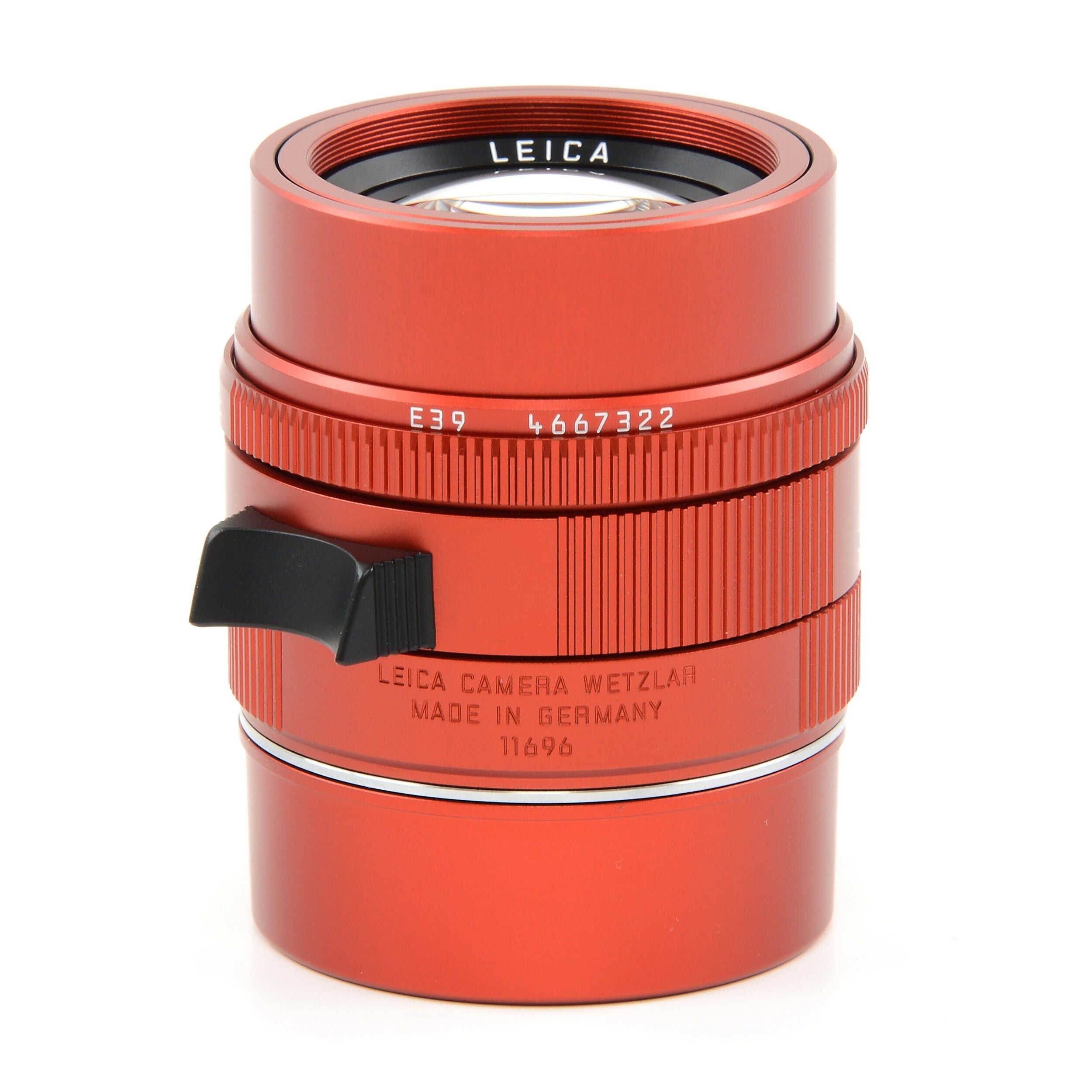 Leica 50mm f2 APO-Summicron Red Anodized Limited Edition + Box